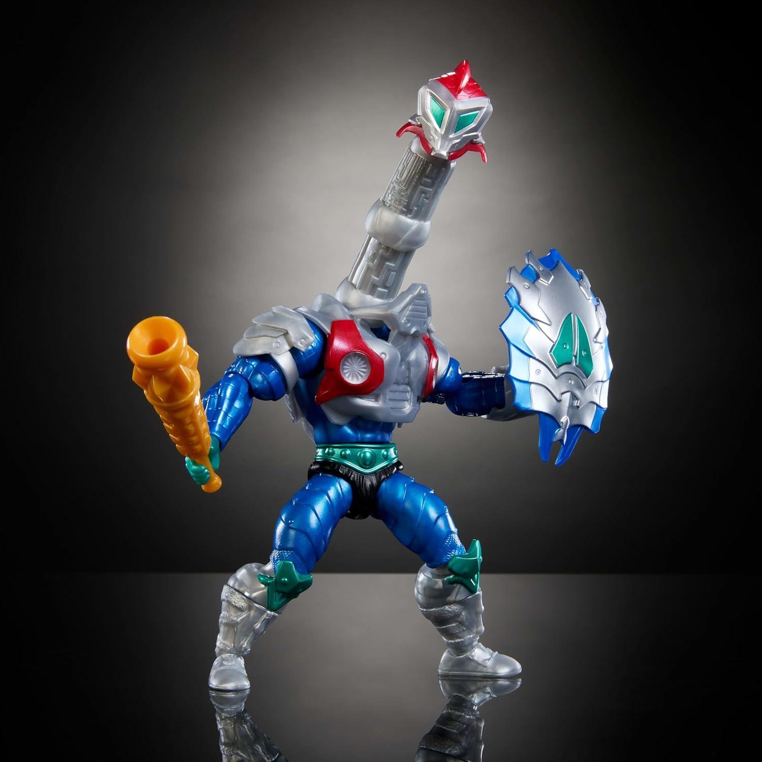 Figura de Acción Mekaneck MOTU Origins Tortugas Ninja 14 cm
