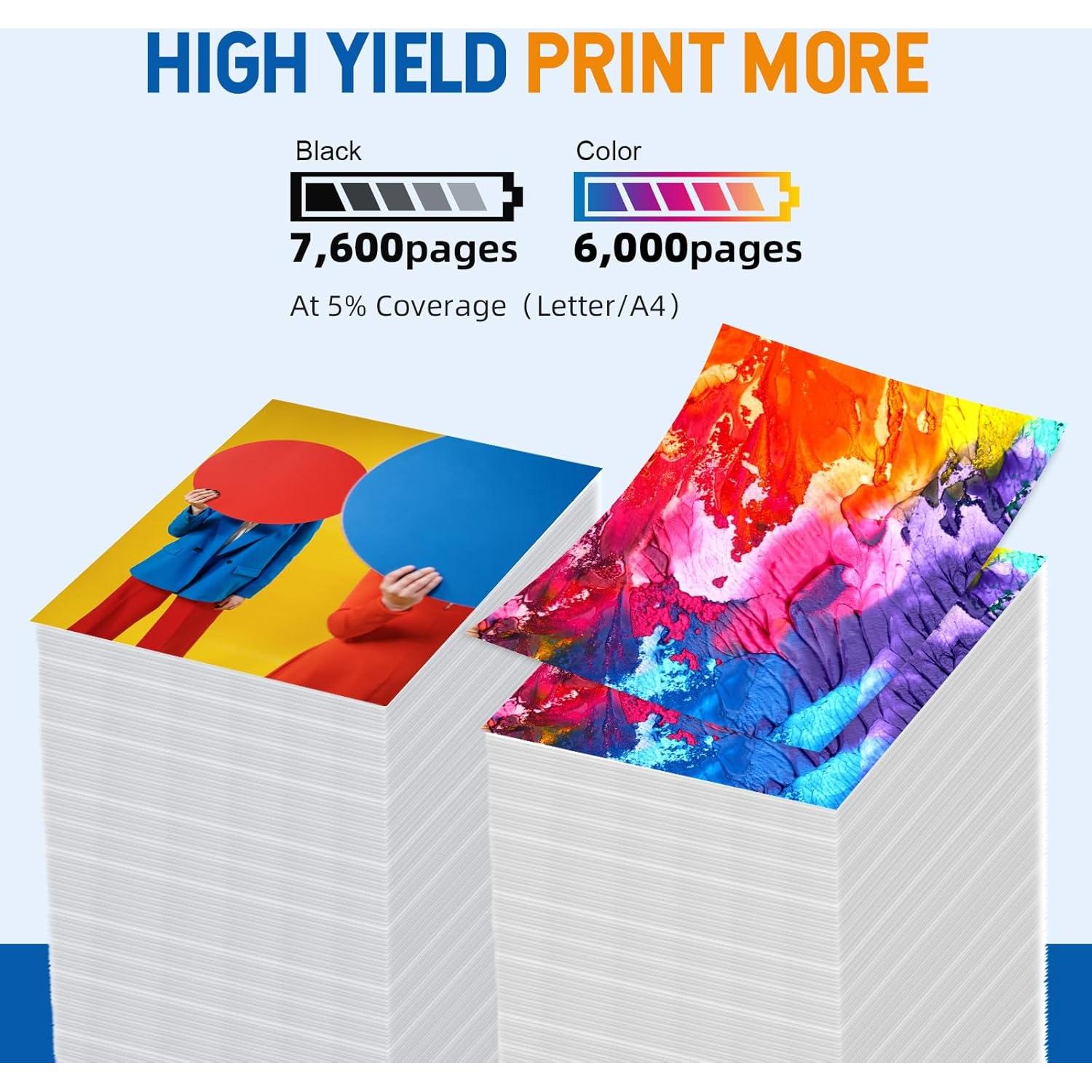 Botellas de Recarga de Tinta Compatible Skydo 502 - Paquete de 5