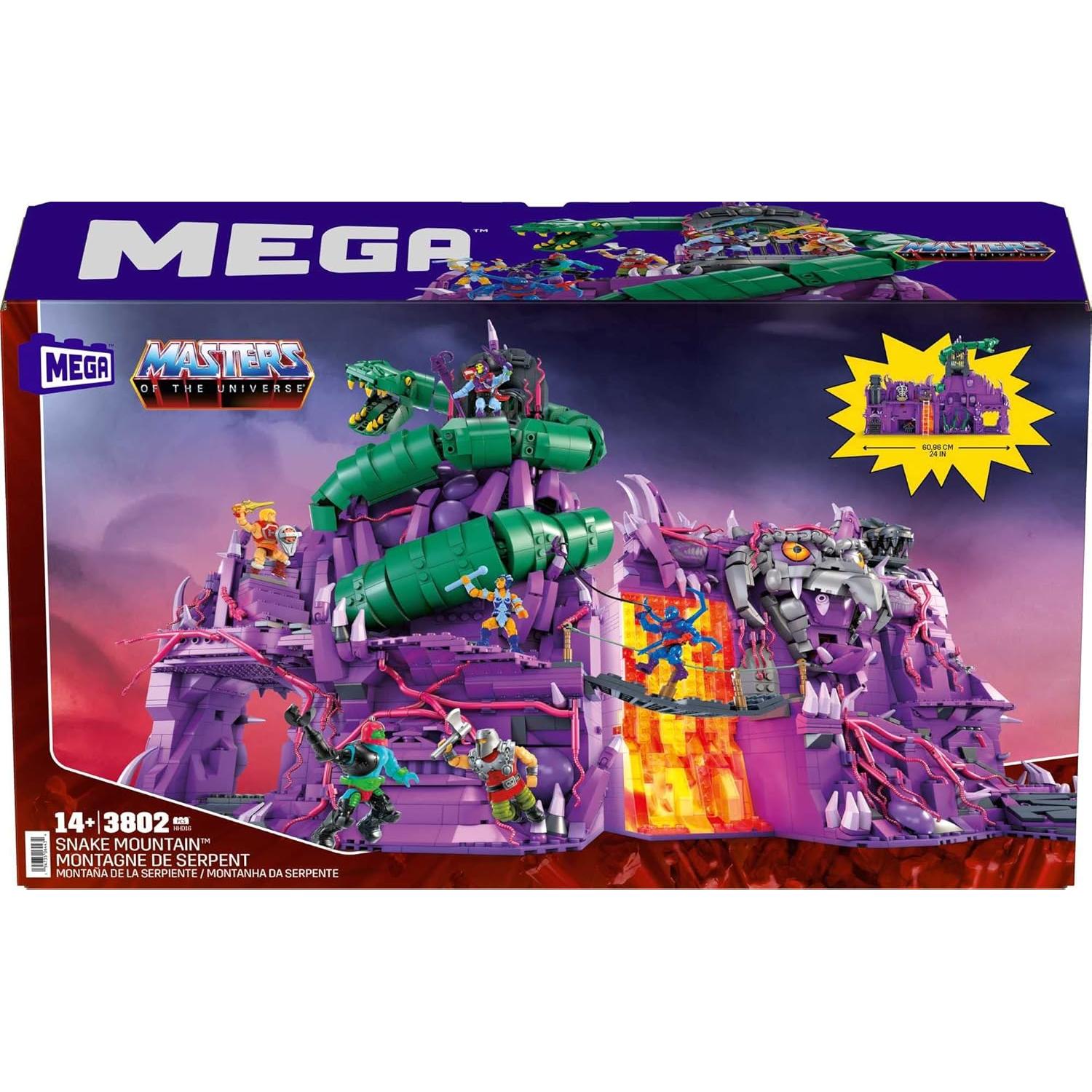 Set de Construcción MEGA Maestros del Universo 3802 Piezas