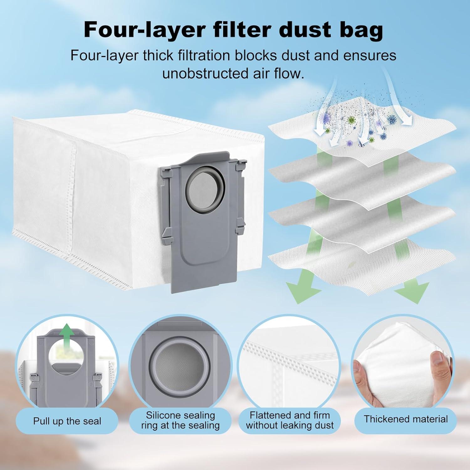 Accesorios Roborock S8 Max Ultra - 25 Piezas de Repuesto