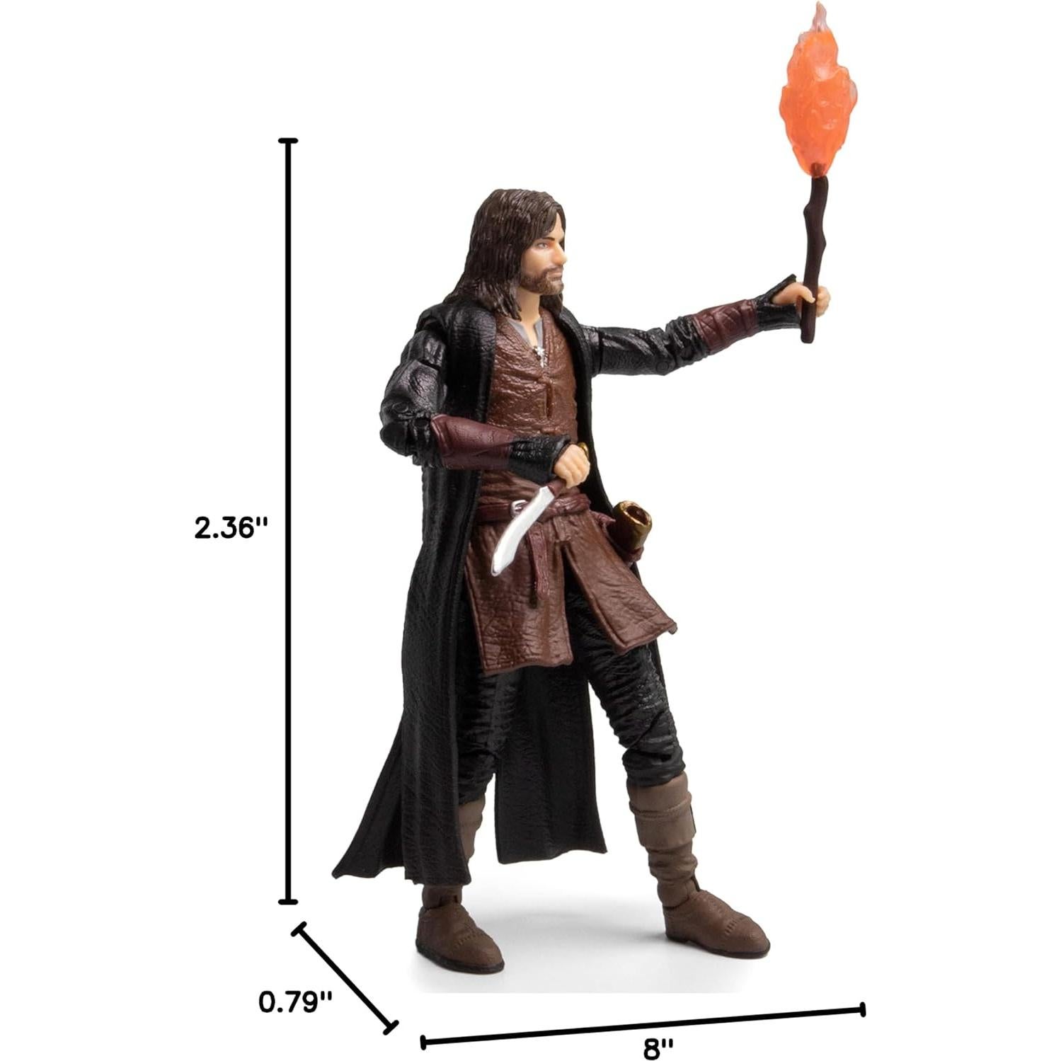 Figura de Acción Aragorn 15 cm Sujetos Leales Señor de los Anillos