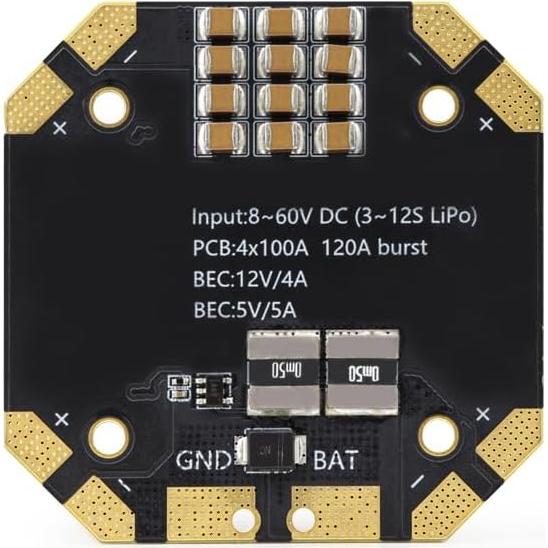 Tablero de Distribución HGLRC 12S para ESC 90A BLheli32