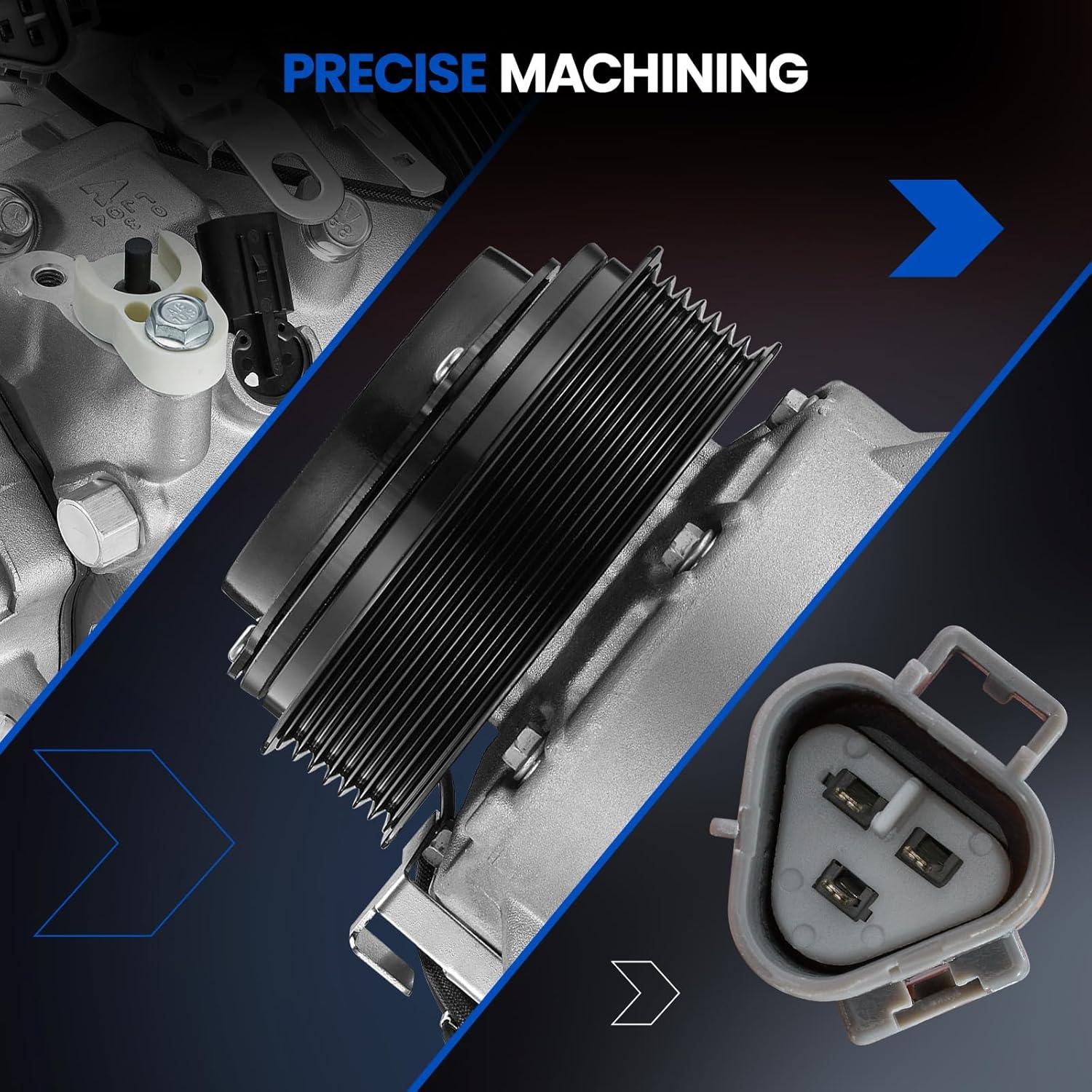 Compresor A/C SYKRSS 471-1017 para Lexus y Toyota 3.5L