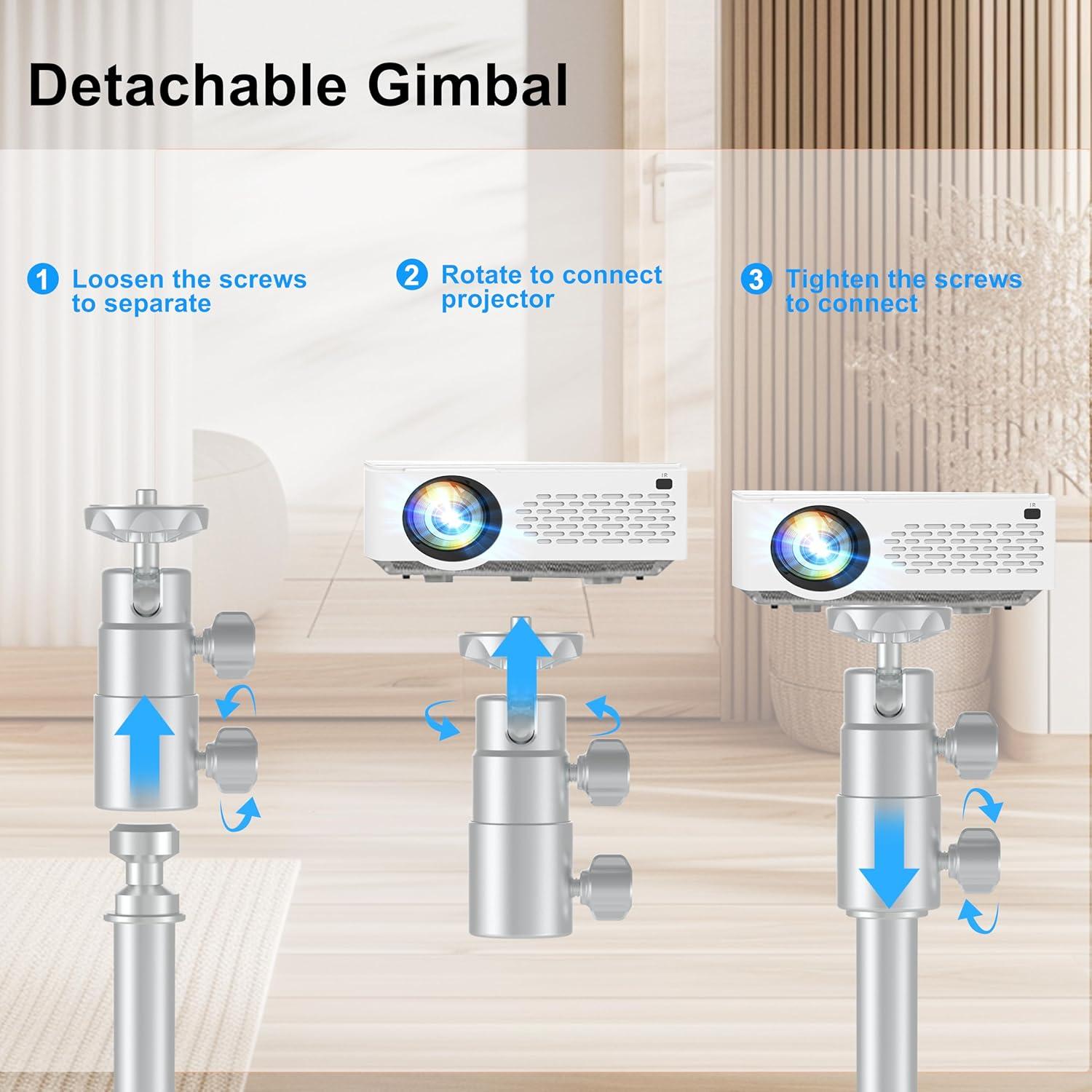 Soporte de Proyector Ailight TS5005 Ajustable 12.6 a 135 cm