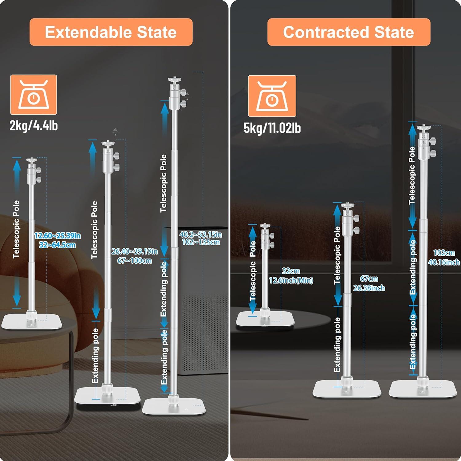 Soporte de Proyector Ailight TS5005 Ajustable 12.6 a 135 cm
