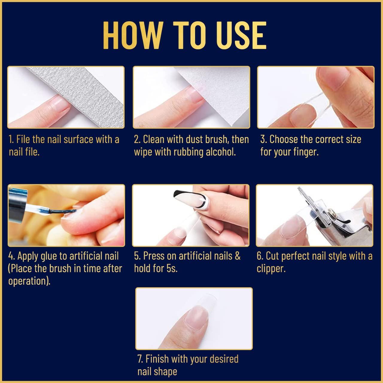 Pegamento para Uñas VALITIC 9.76 ml - Secado Rápido y Fortalecedor