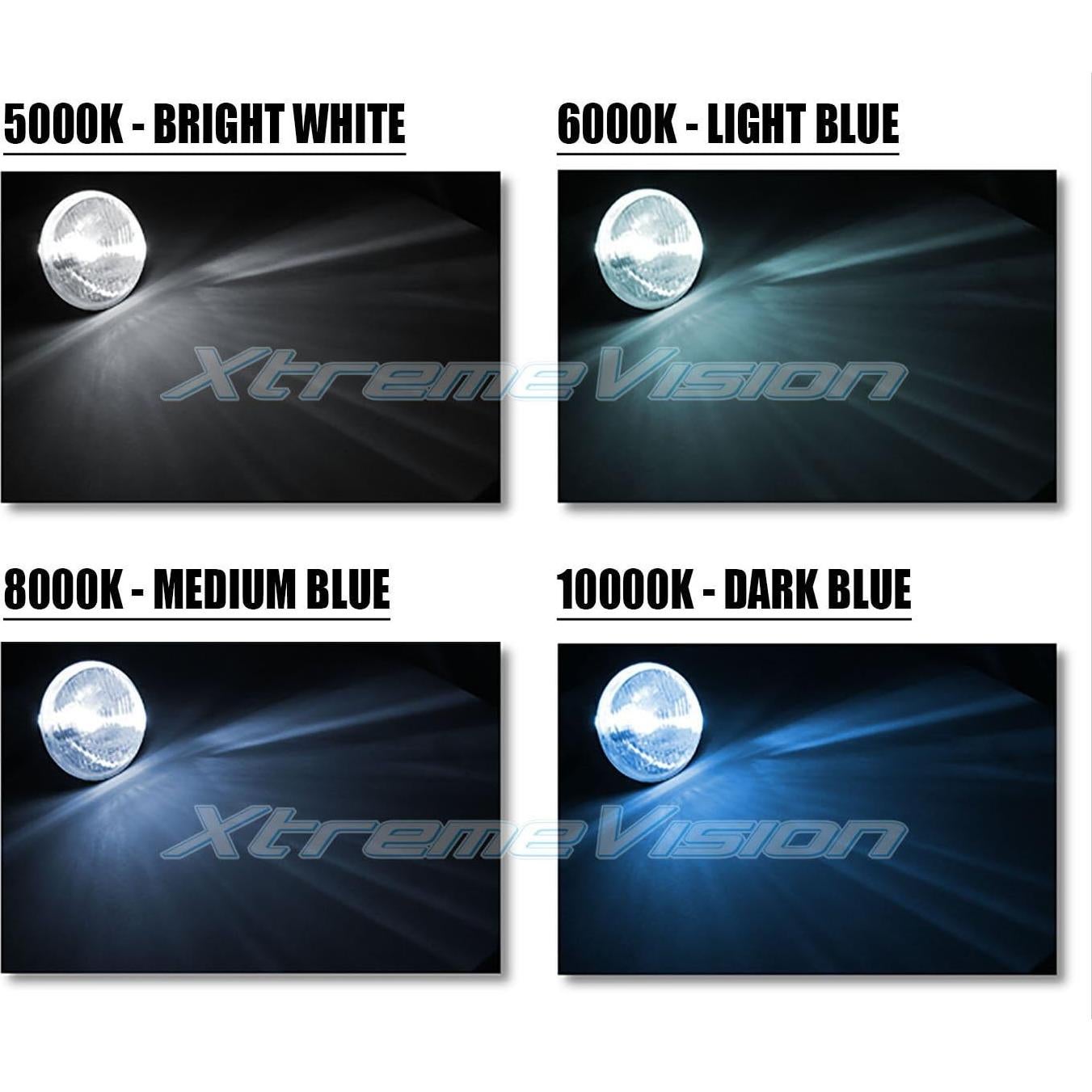 Bombillas HID XtremeVision D1C 10000K Azul Oscuro - 1 Par
