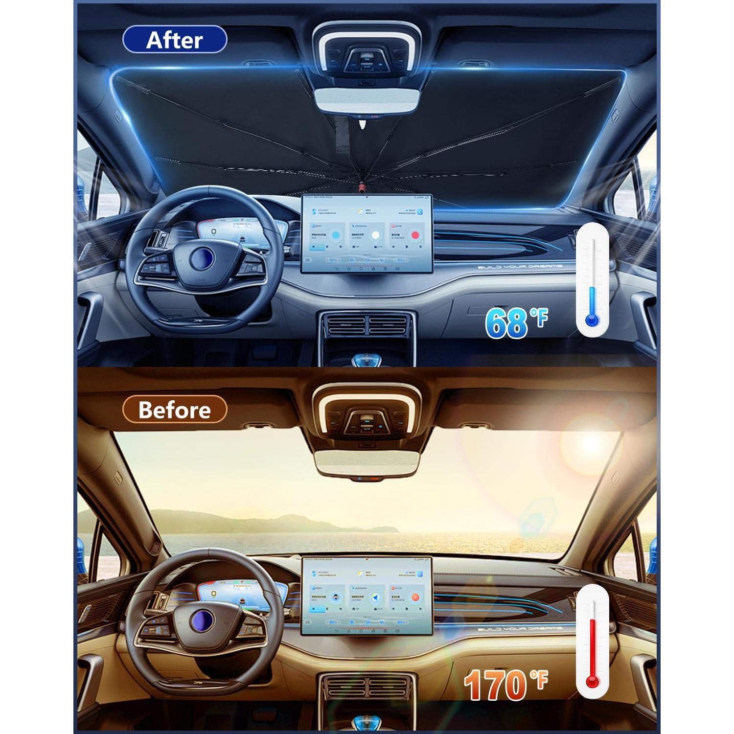 Sombrilla Plegable para Parabrisas Noiclub SS-1107 - Mediana