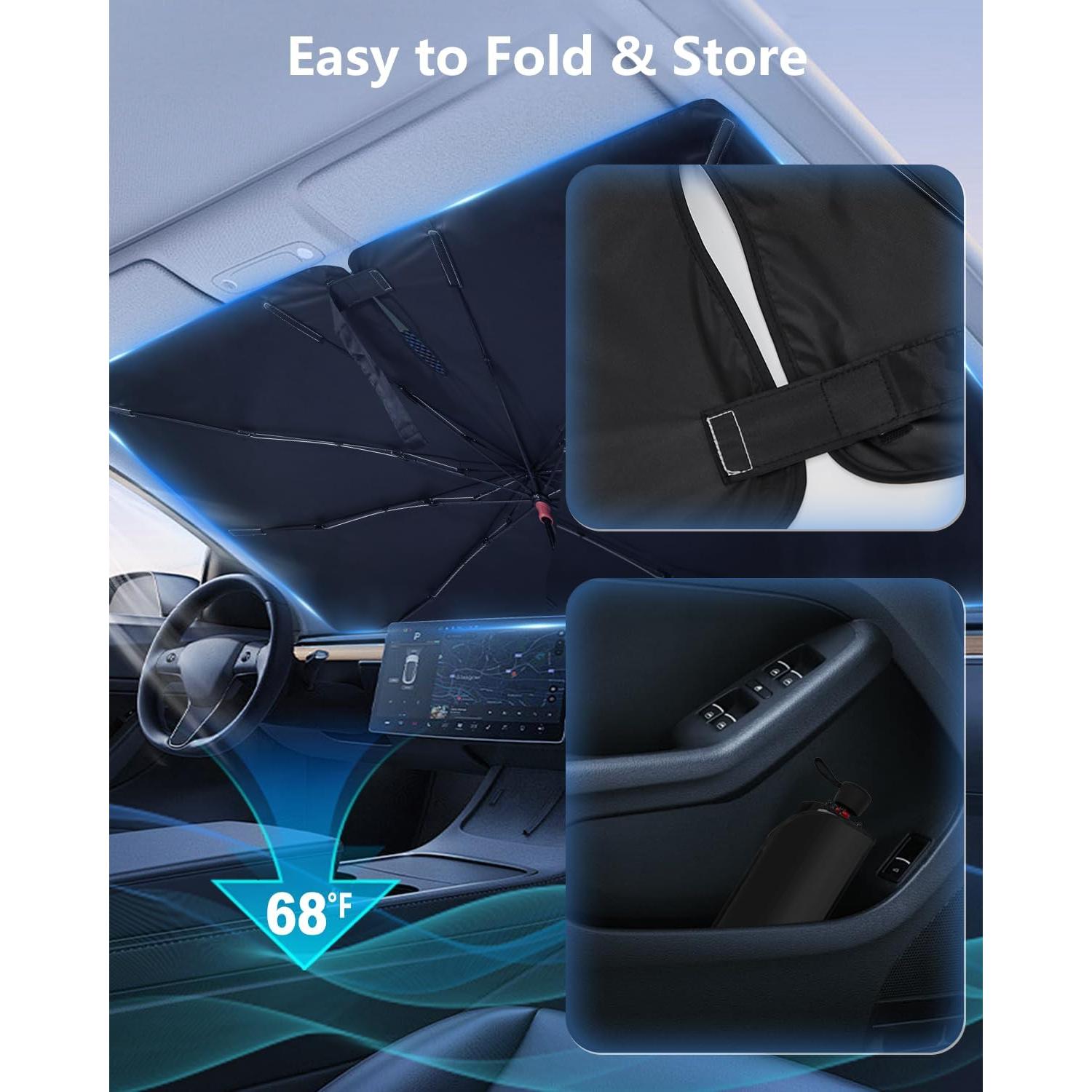 Sombrilla Plegable para Parabrisas Noiclub SS-1107 - Mediana