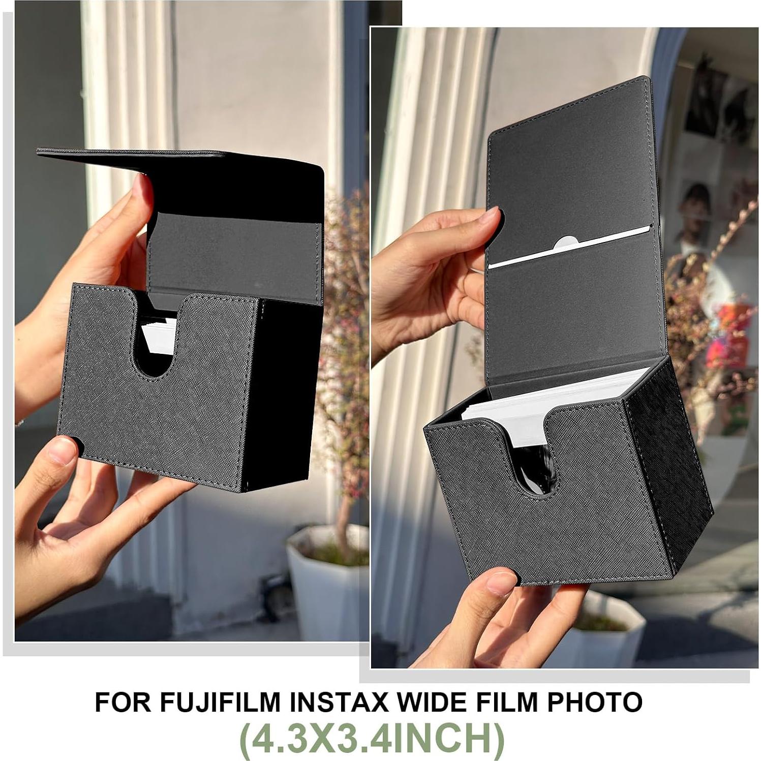 Estuche CAIYOULE para Fotos Instantáneas Fujifilm y Polaroid