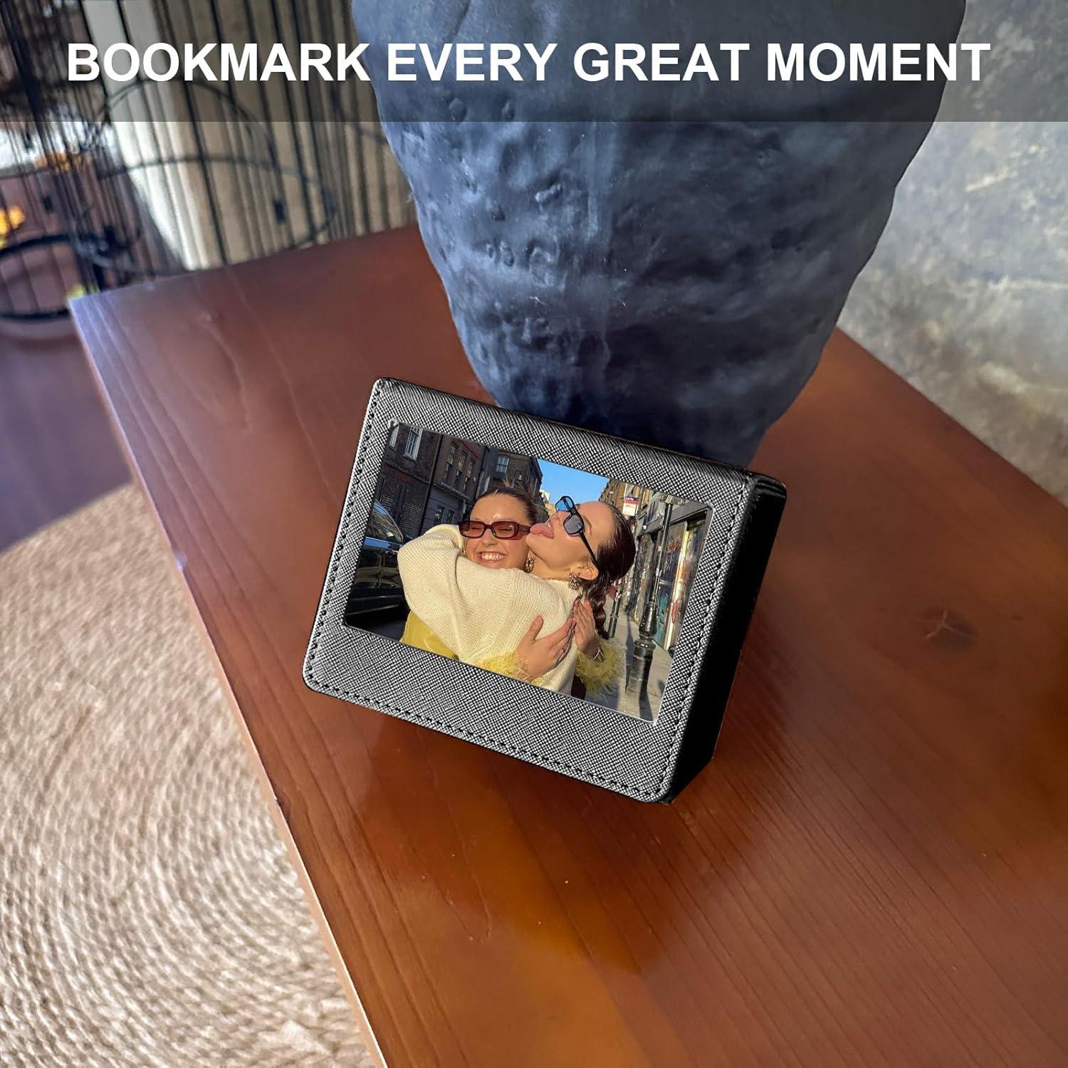 Estuche CAIYOULE para Fotos Instantáneas Fujifilm y Polaroid