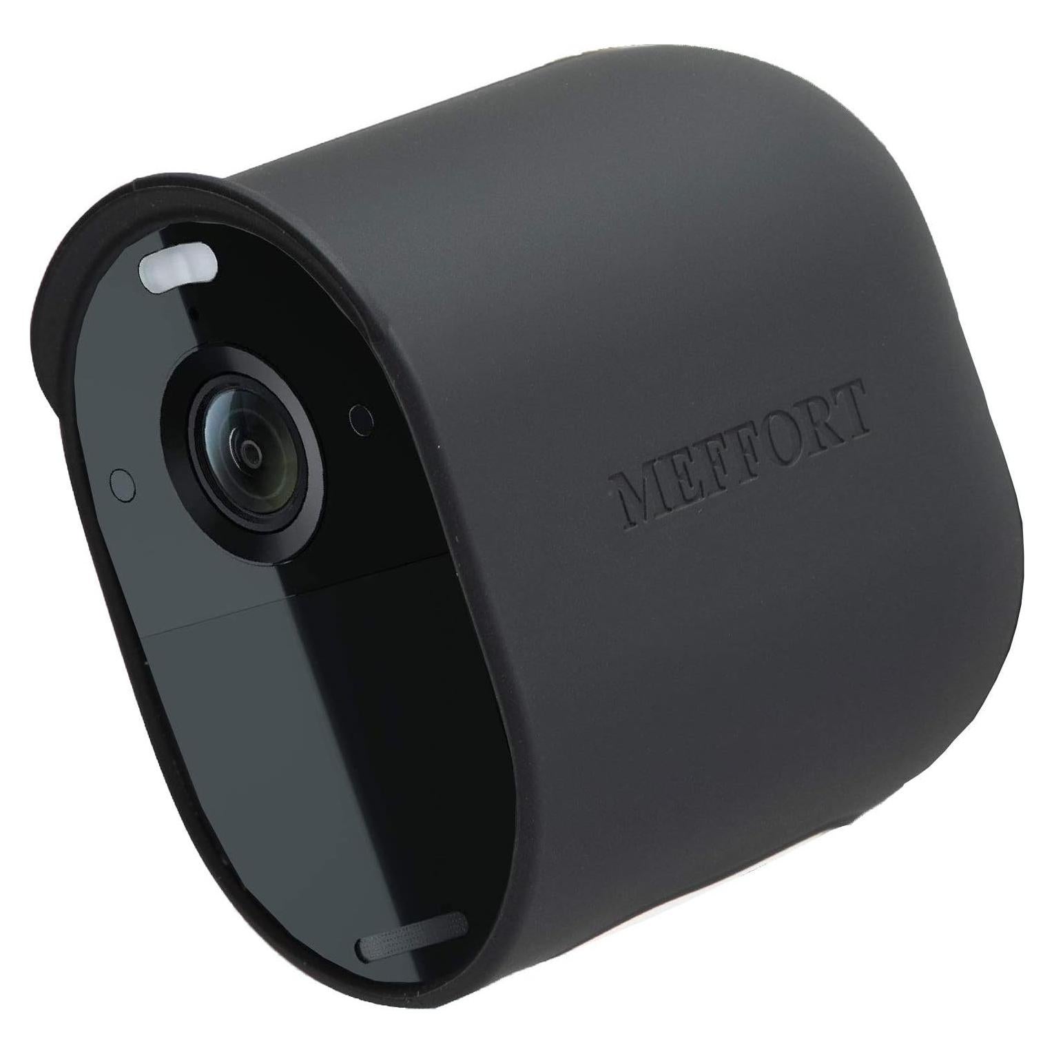 Funda de silicona Meffort Inc para cámara Arlo Essential - Negro