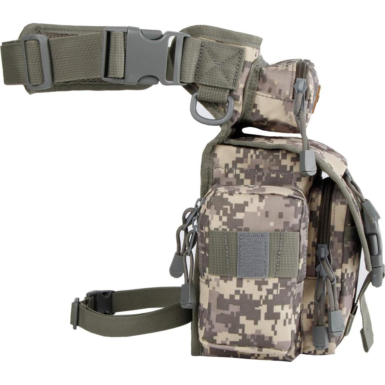 Bolsa de Pierna Jueachy para Hombres Impermeable 32x24cm