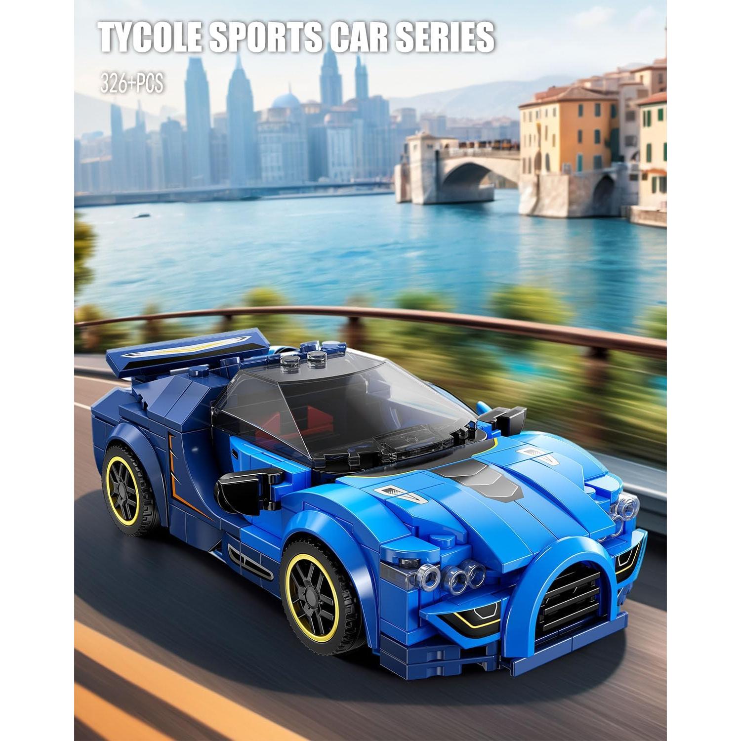 Set de Bloques de Construcción Auto Deportivo TYCOLE 326pcs