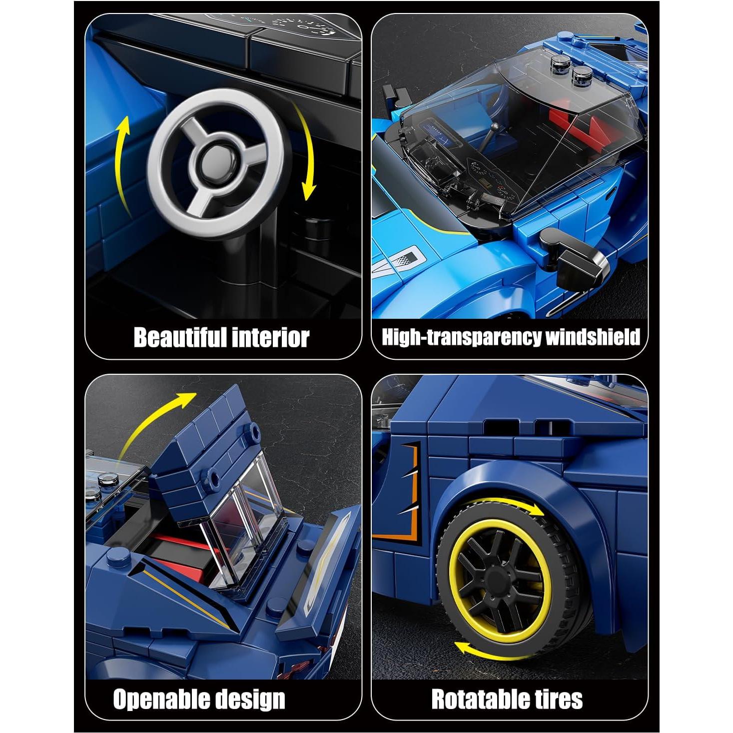 Set de Bloques de Construcción Auto Deportivo TYCOLE 326pcs