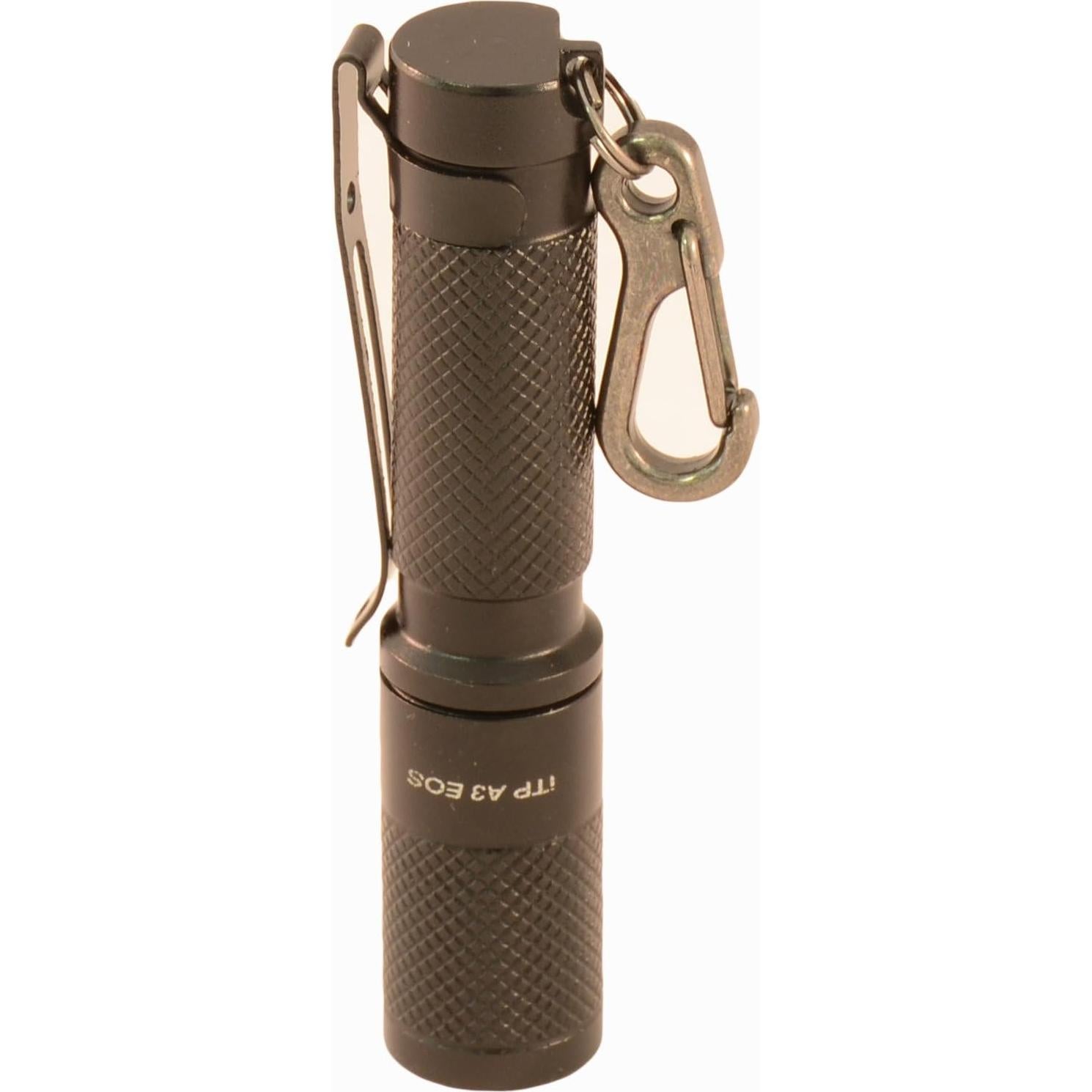 Linterna de Llavero iTP A3 EOS 150 Lúmenes 3 Modos Negro