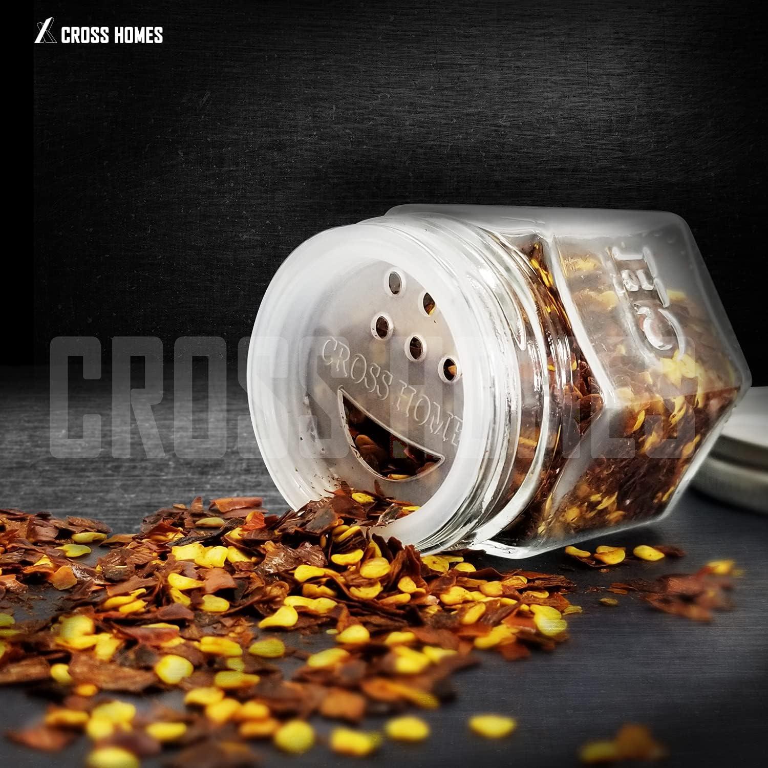 Juego de 20 Tarros Magnéticos de Especias Cross Homes 59ml