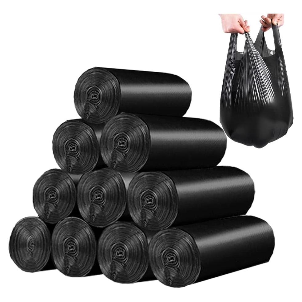 Bolsas de Basura Negras BAIYEUSO 4 Galones 200 Cuentas