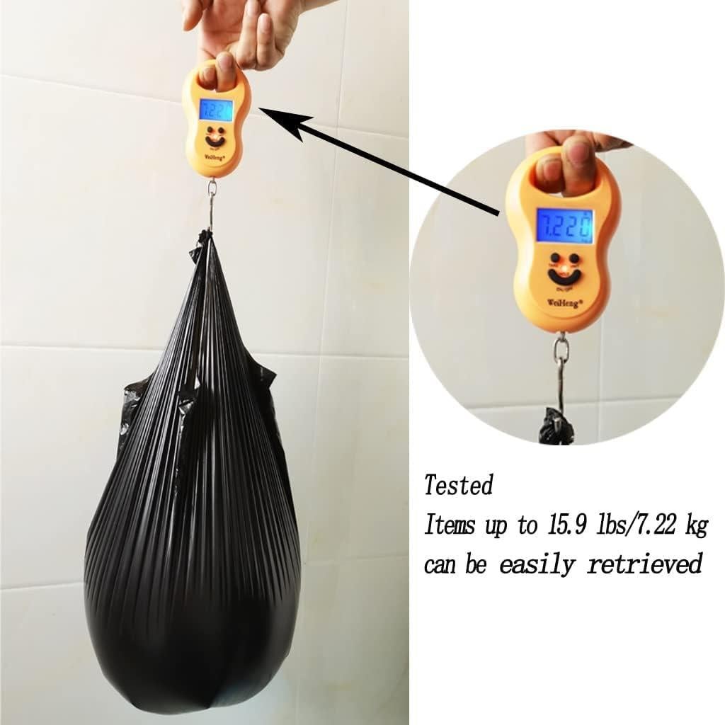 Bolsas de Basura Negras BAIYEUSO 4 Galones 200 Cuentas