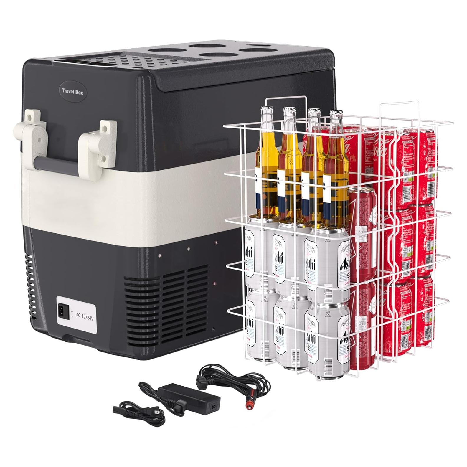 Refrigerador Portátil 12V TROPOW 50L Enfriador Eléctrico