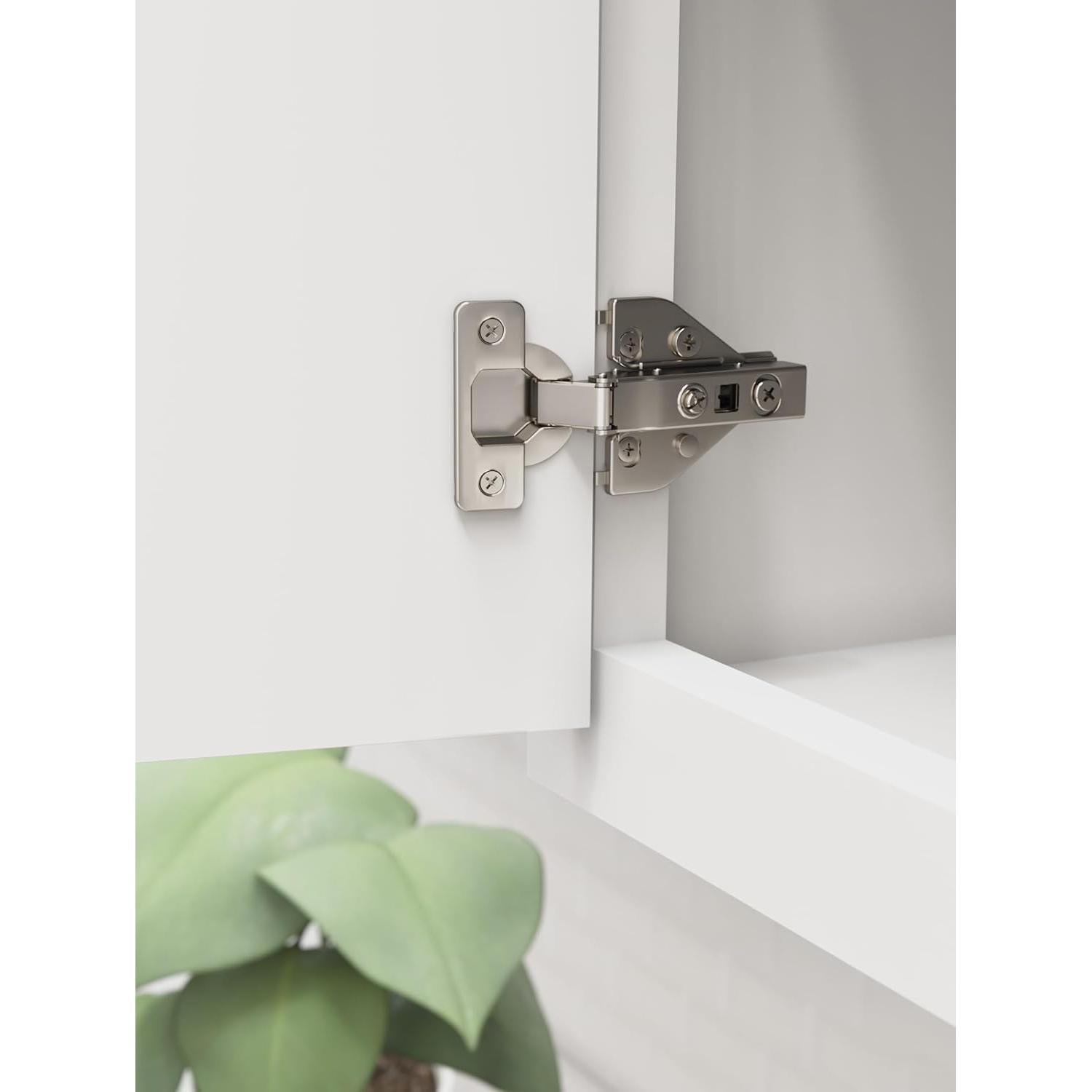 Bisagra Oculta Amerock 1/2" (13mm) Cierre Automático para Gabinete