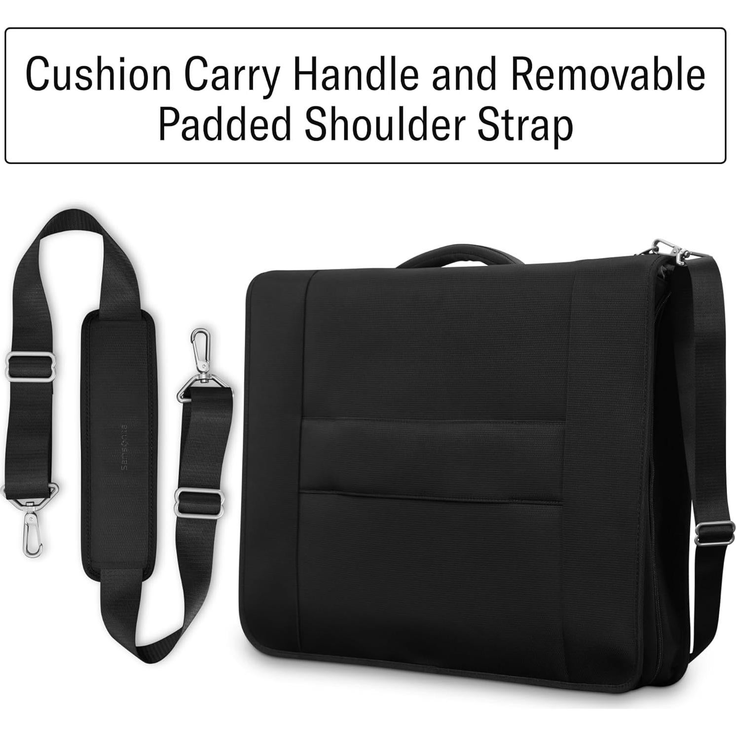 Bolsa de Ropa Samsonite UpLIFT 23" Negra - Ecológica y Ligera