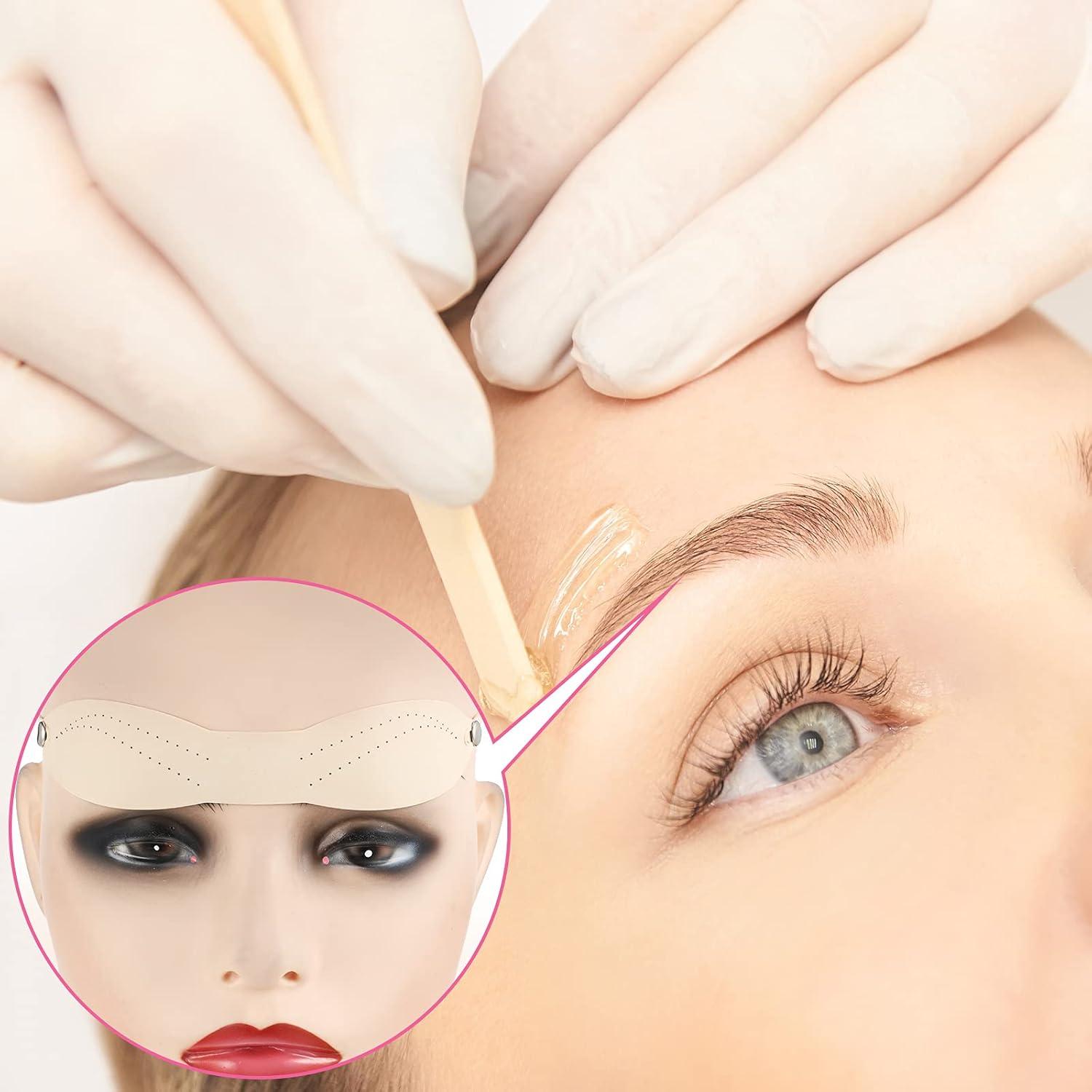 Maitys 20 Piezas Piel Falsa Silicona para Microblading