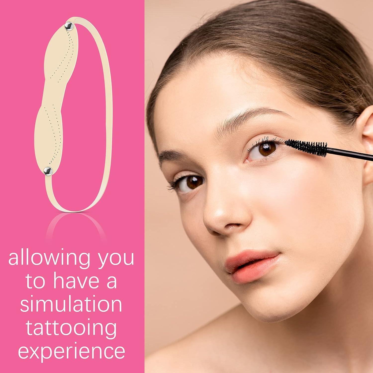 Maitys 20 Piezas Piel Falsa Silicona para Microblading