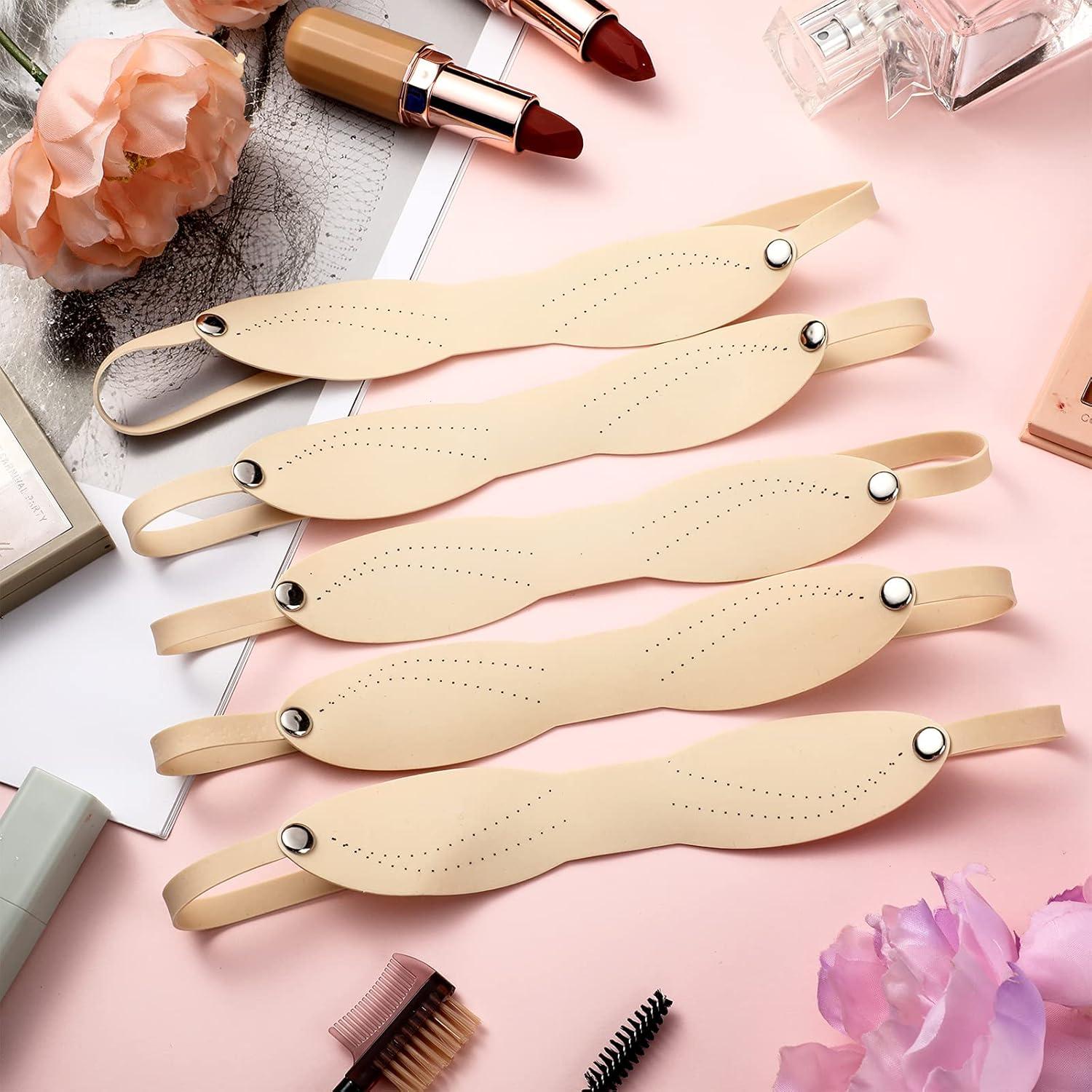 Maitys 20 Piezas Piel Falsa Silicona para Microblading