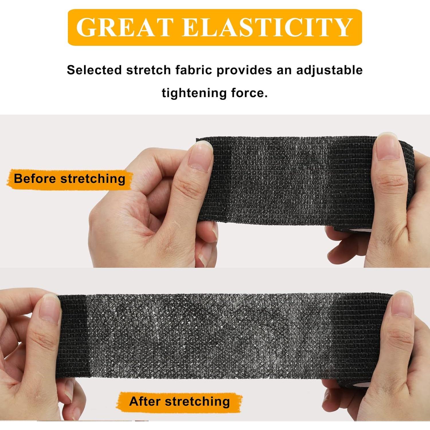 Cinta de Agarre para Tatuajes Ruicoo 4pcs Autoadhesiva 5 cm x 4.57 m