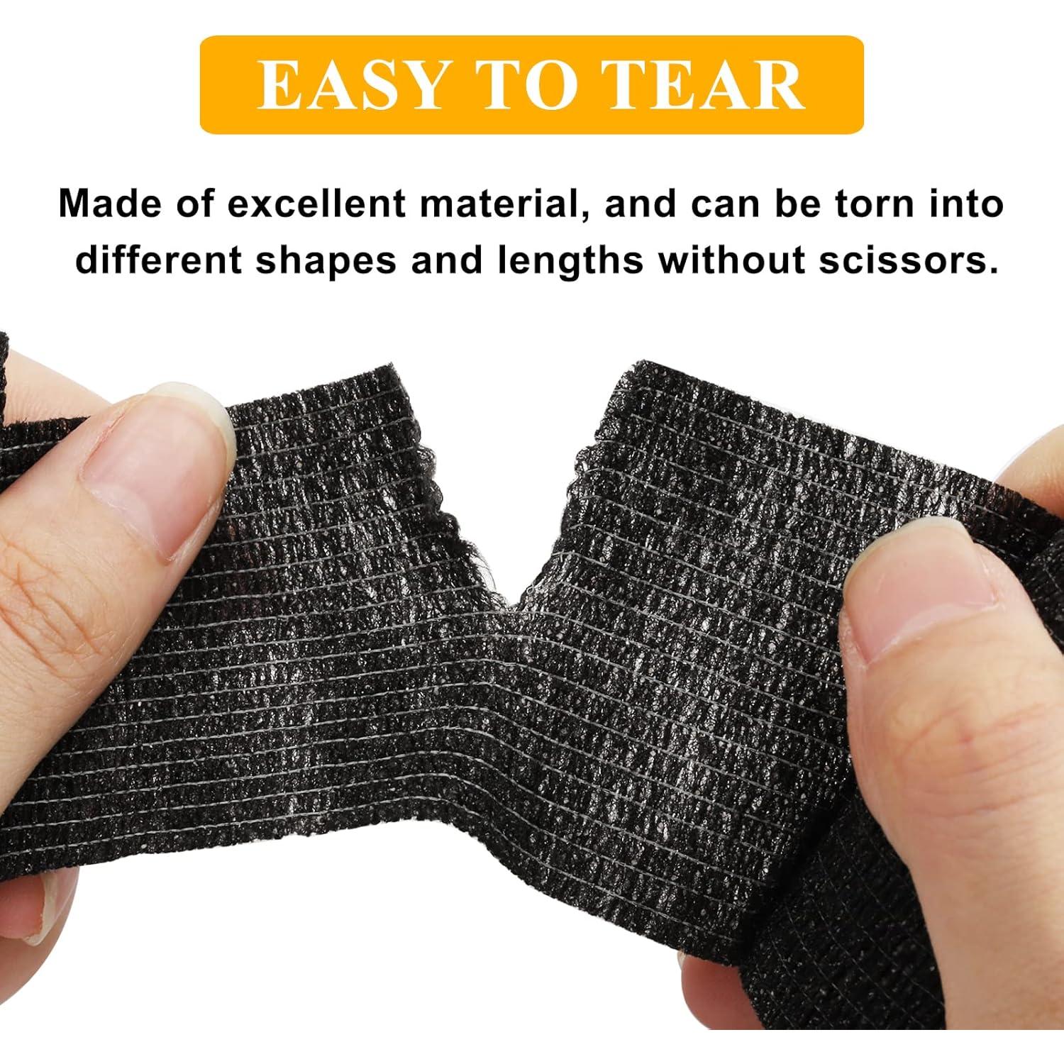 Cinta de Agarre para Tatuajes Ruicoo 4pcs Autoadhesiva 5 cm x 4.57 m