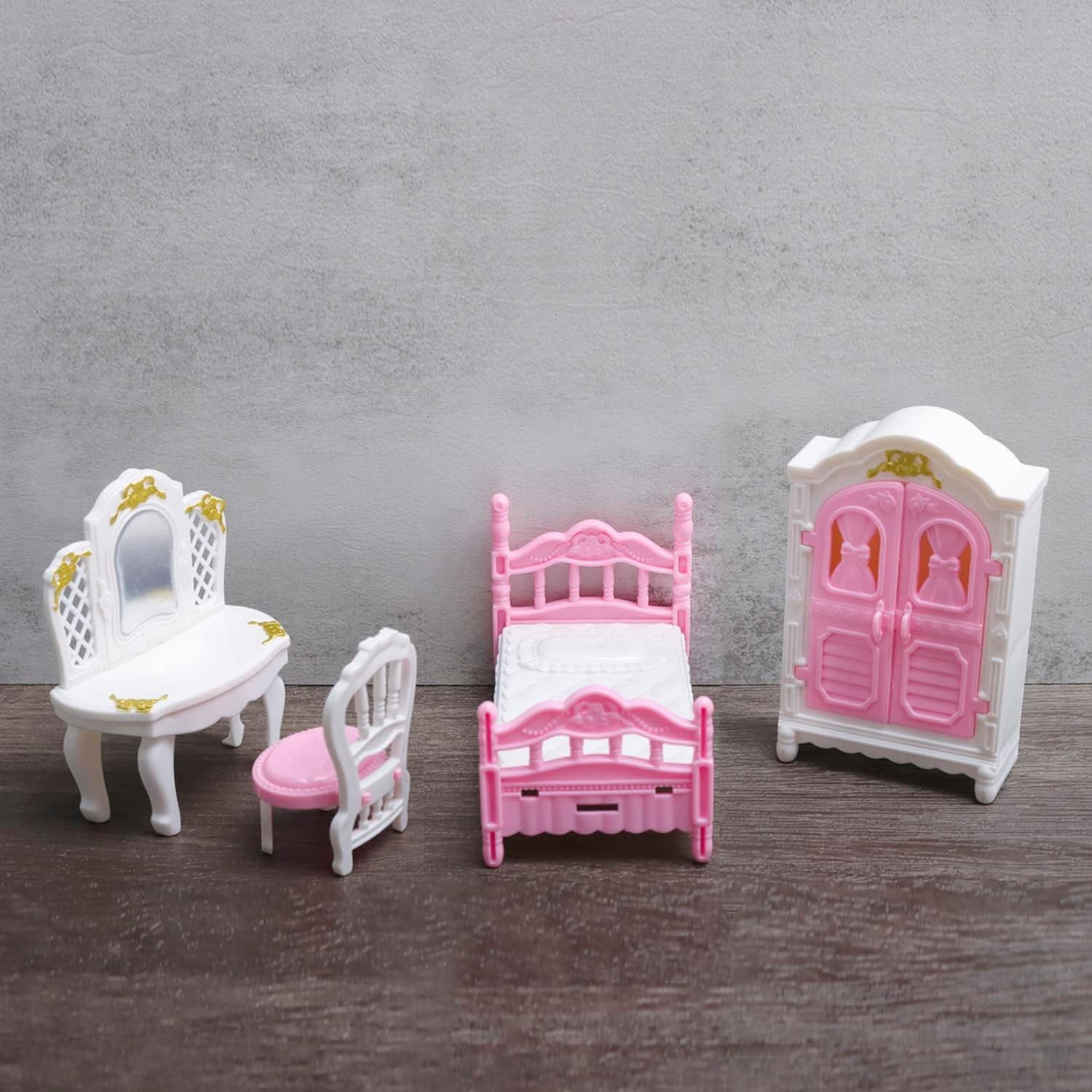 Juego de Baño Miniatura 20 Pcs Aydinids 1:12 Decoración