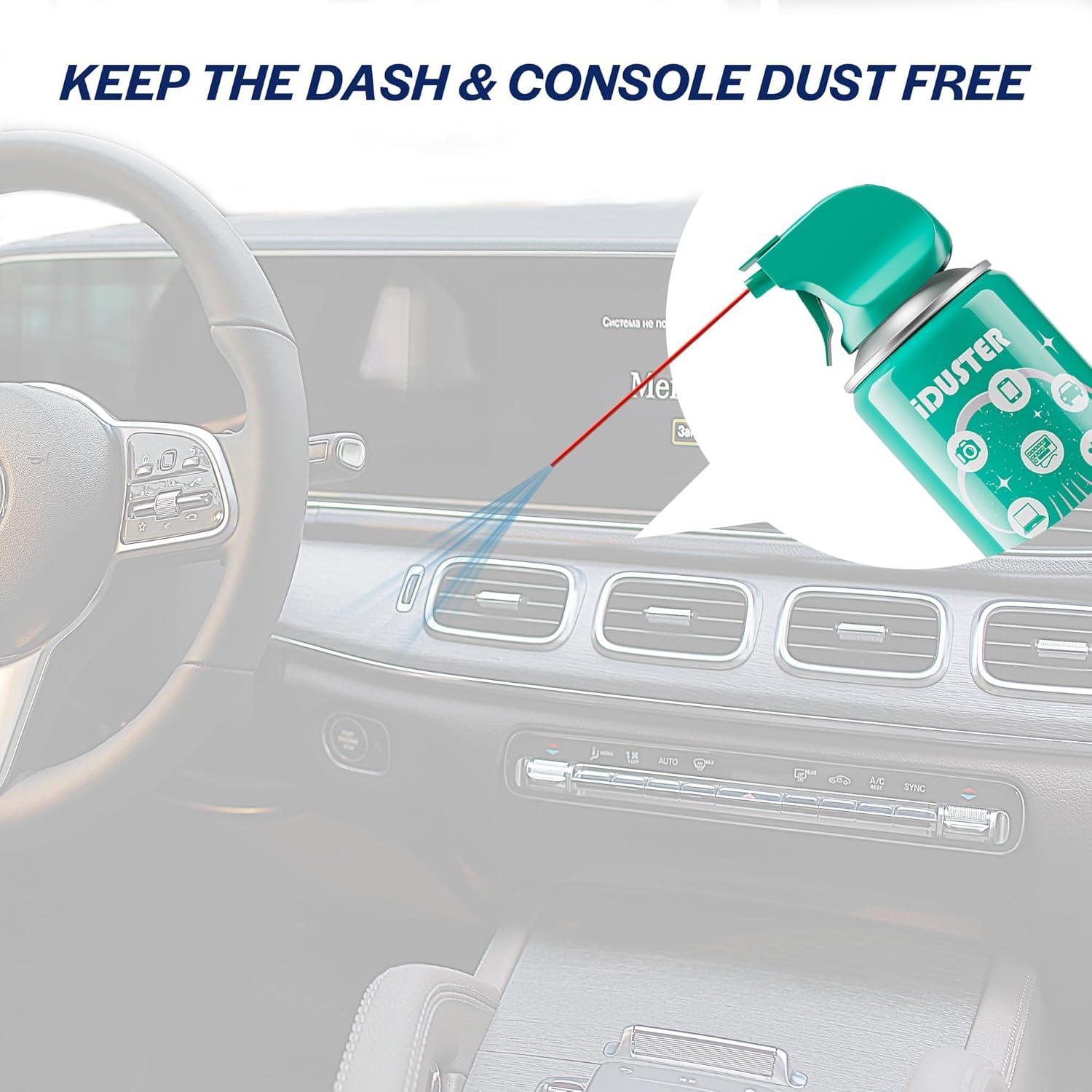 Aire Comprimido iDuster 4PCS - Limpiador Electrónica 284g