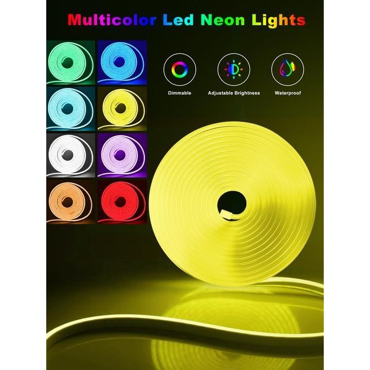 Tira de Luz LED Neón NBBUFF 5m RGB Control Remoto y App