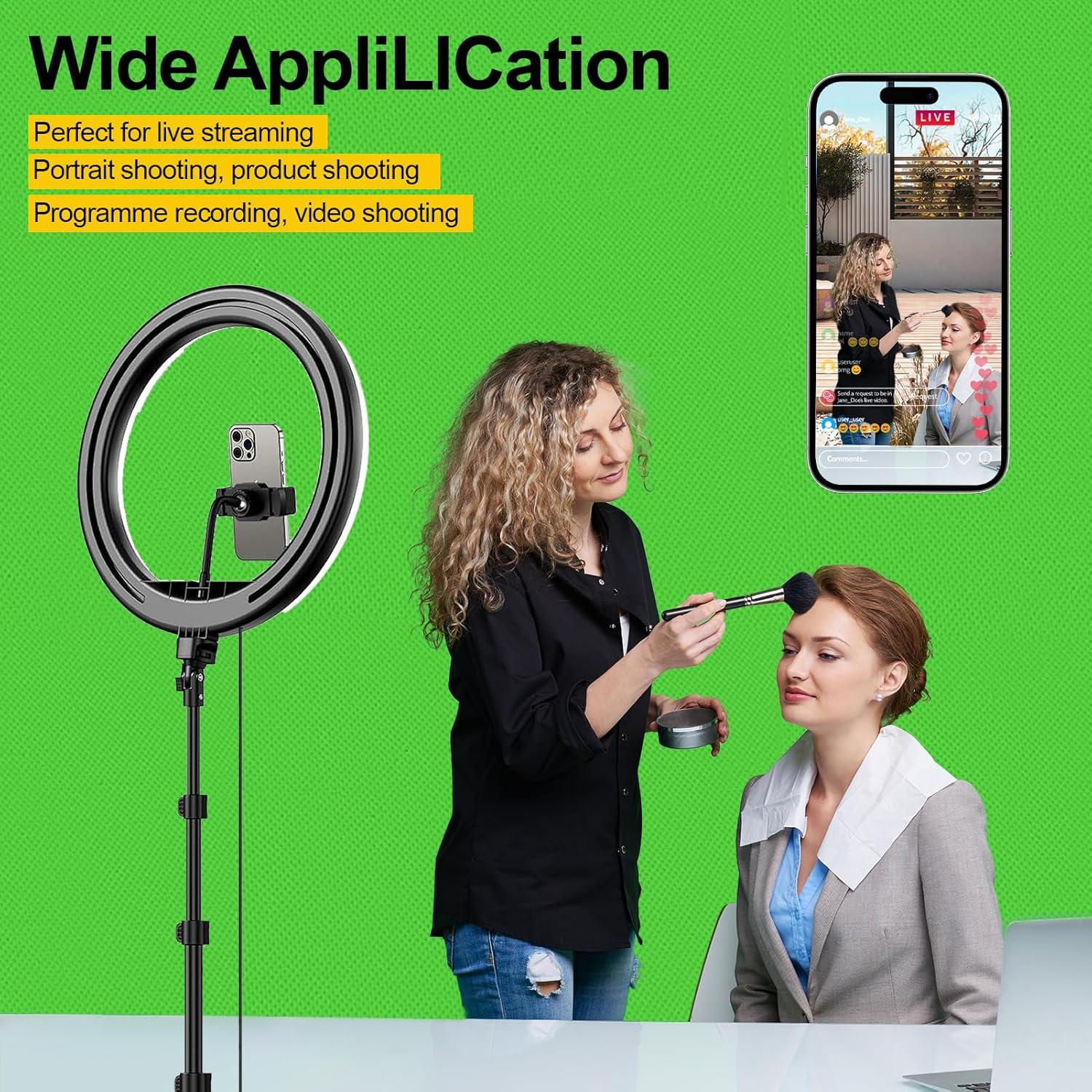 Pantalla de Fondo Verde EMART 1.52x1.98m con Abrazaderas