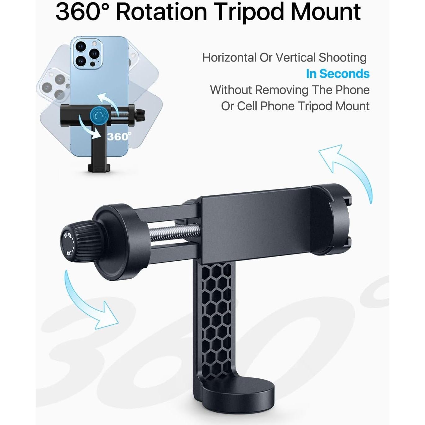 Soporte de trípode NEXBOOM 170 cm para iPhone y Samsung