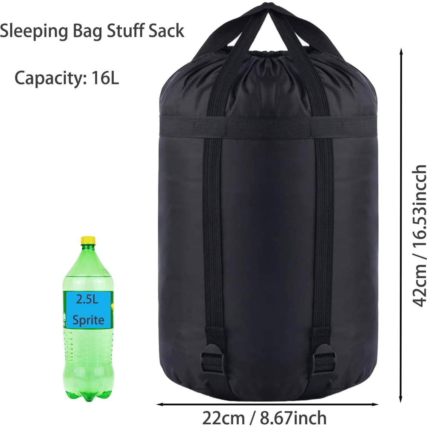 Bolsa de Compresión MOOCY 16L Nylon para Saco de Dormir