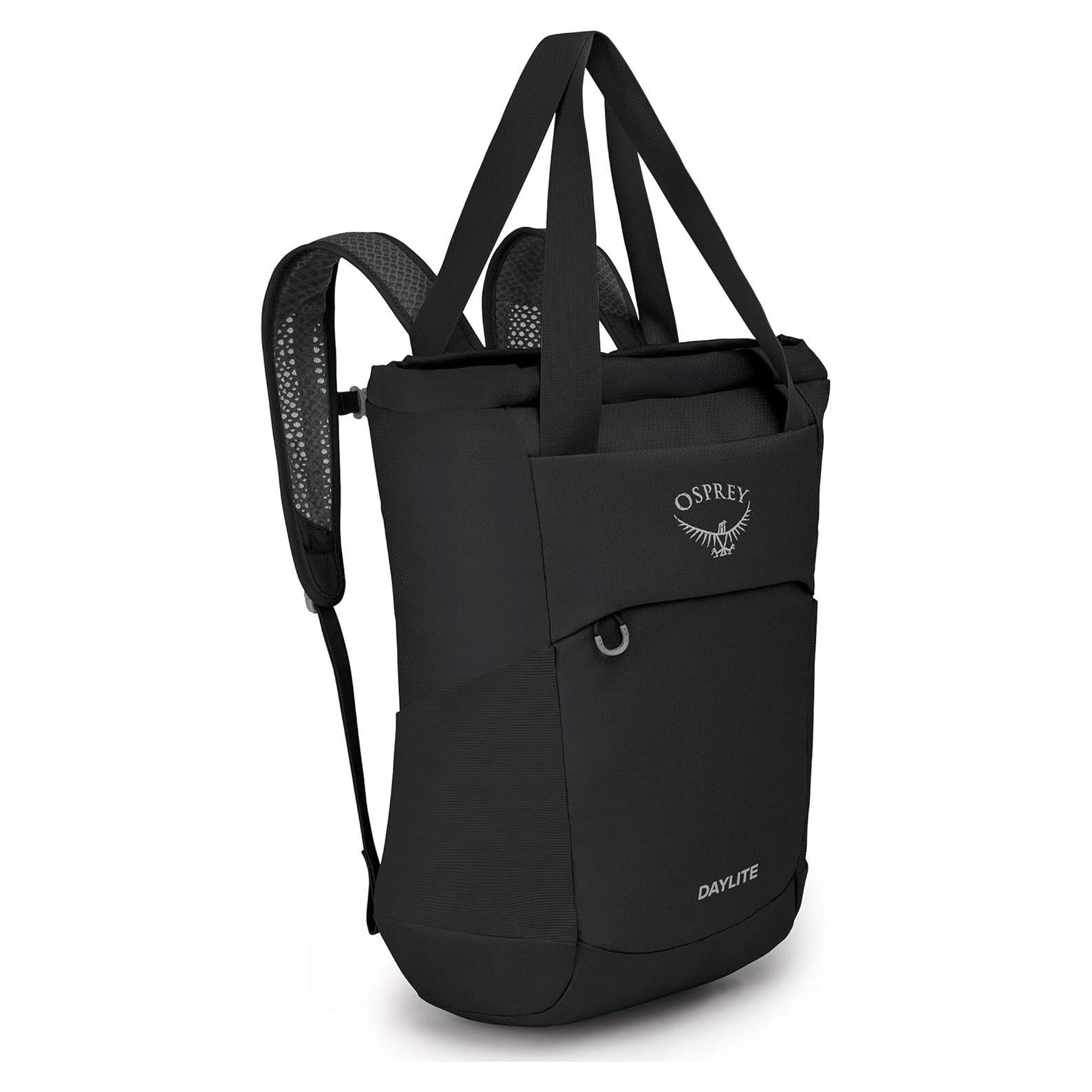 Mochila Tote Osprey Daylite Negra 20L para Adultos