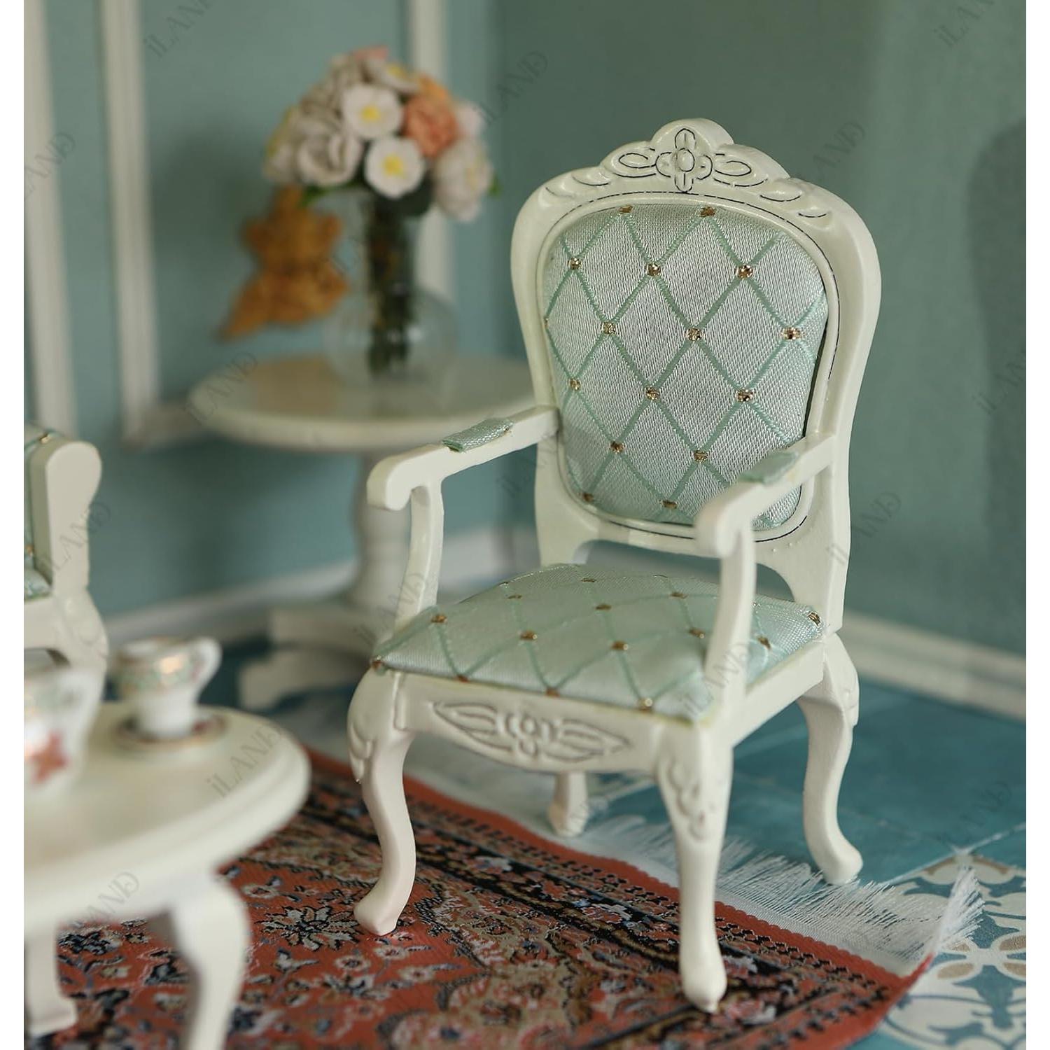 Conjunto de Muebles para Casa de Muñecas iLAND 8 Piezas