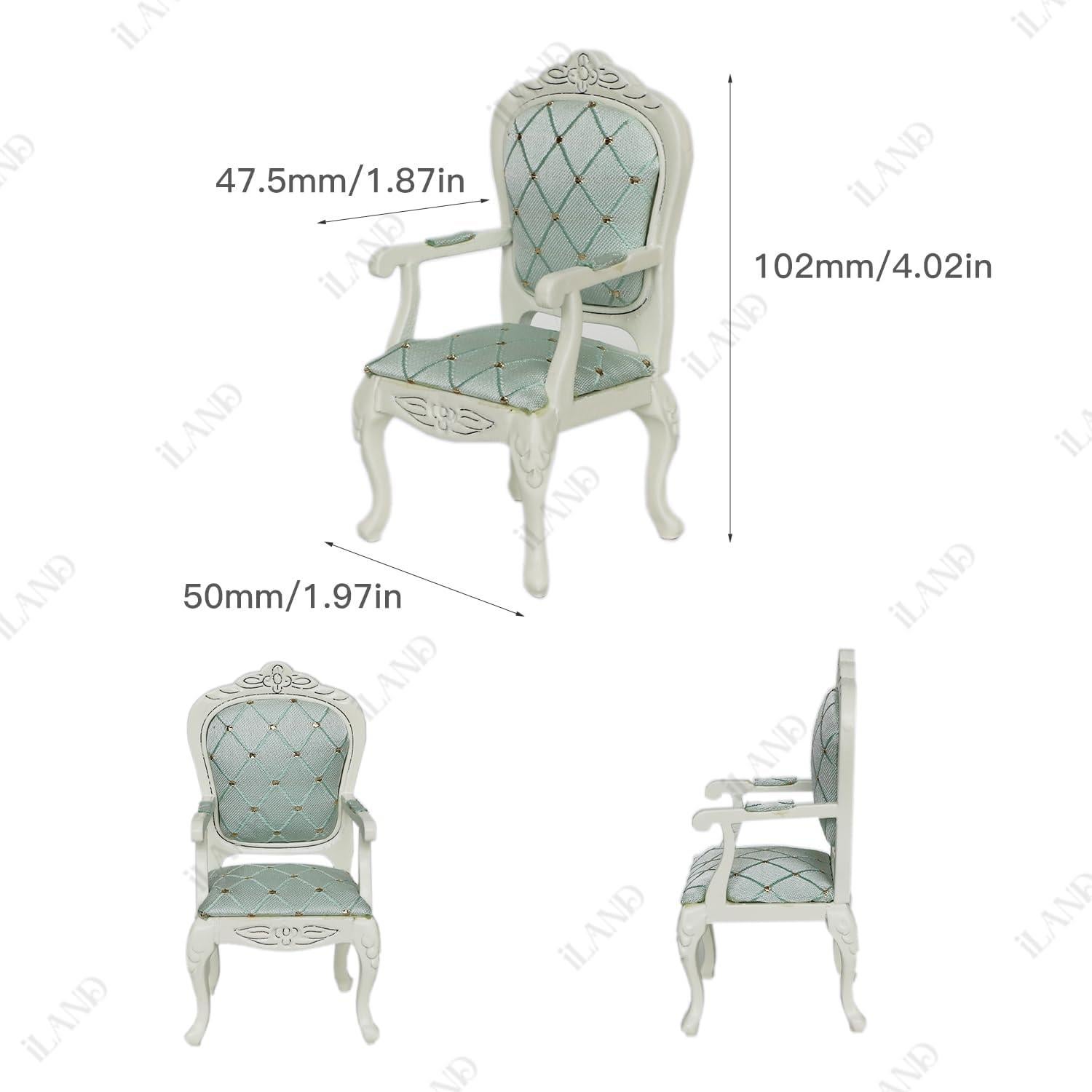 Conjunto de Muebles para Casa de Muñecas iLAND 8 Piezas