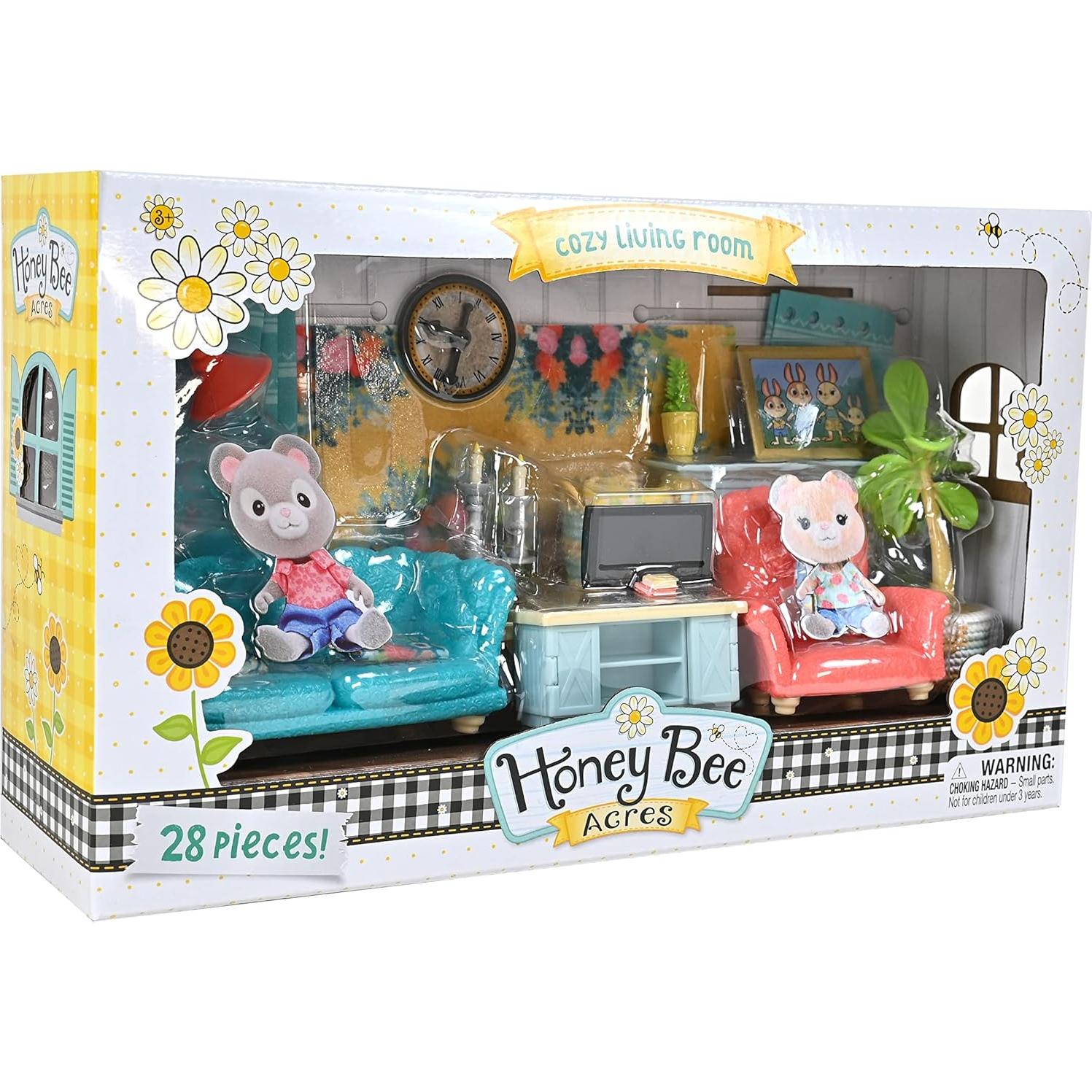 Juego de Decoración Sala de Estar Honey Bee Acres 28 Piezas