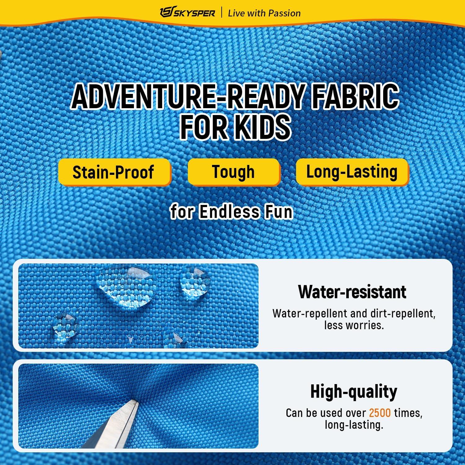 Mochila SKYSPER IKIEX 18L para Niños - Azul, Ergonómica