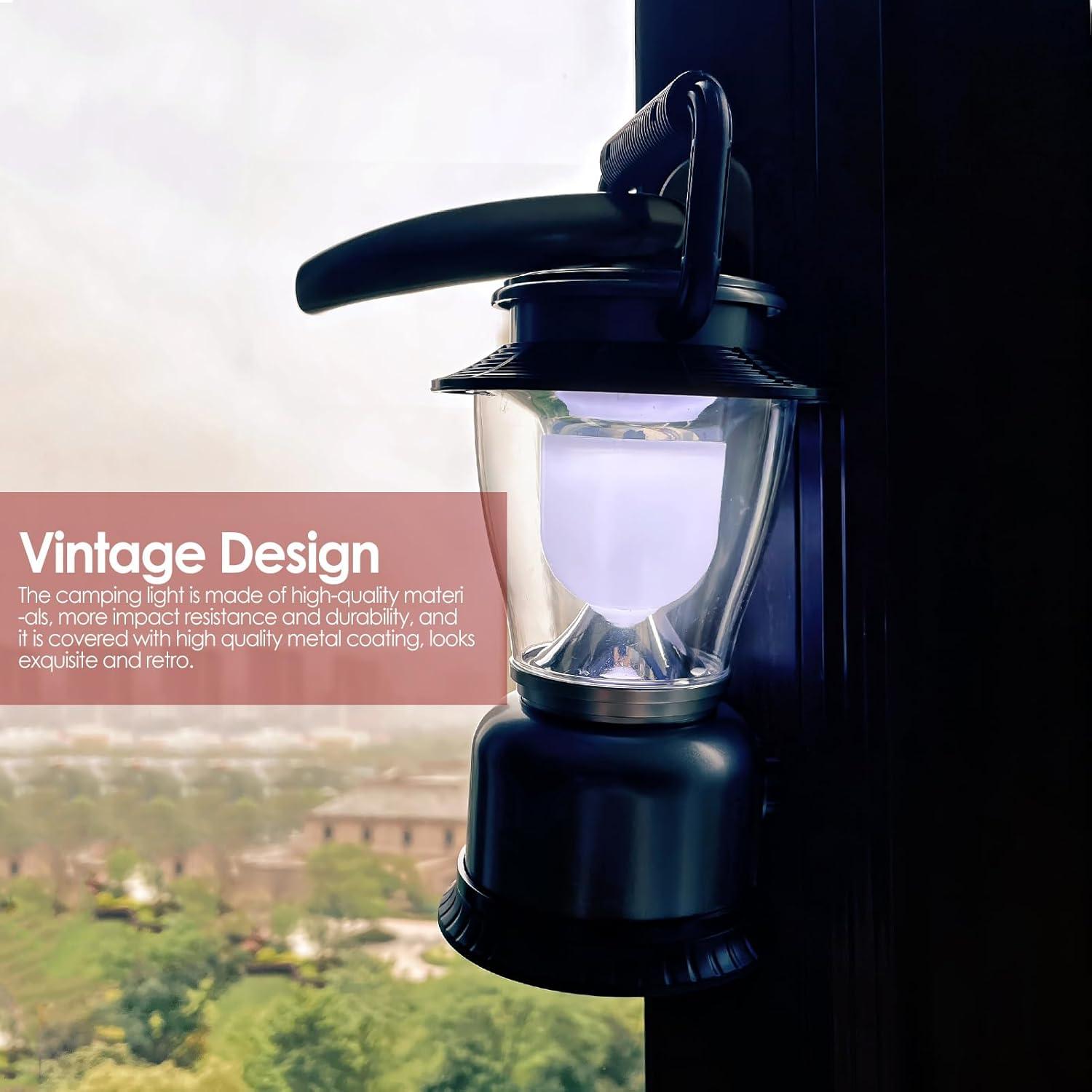 Linterna LED Retro FANTASY 2-Pack 120 LM 360° Camping