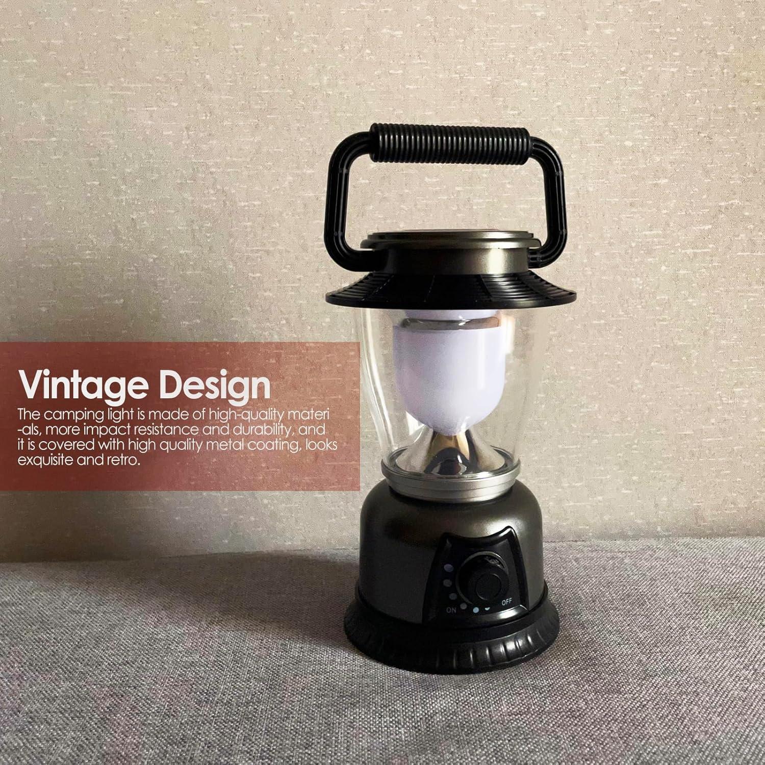 Linterna LED Retro FANTASY 2-Pack 120 LM 360° Camping