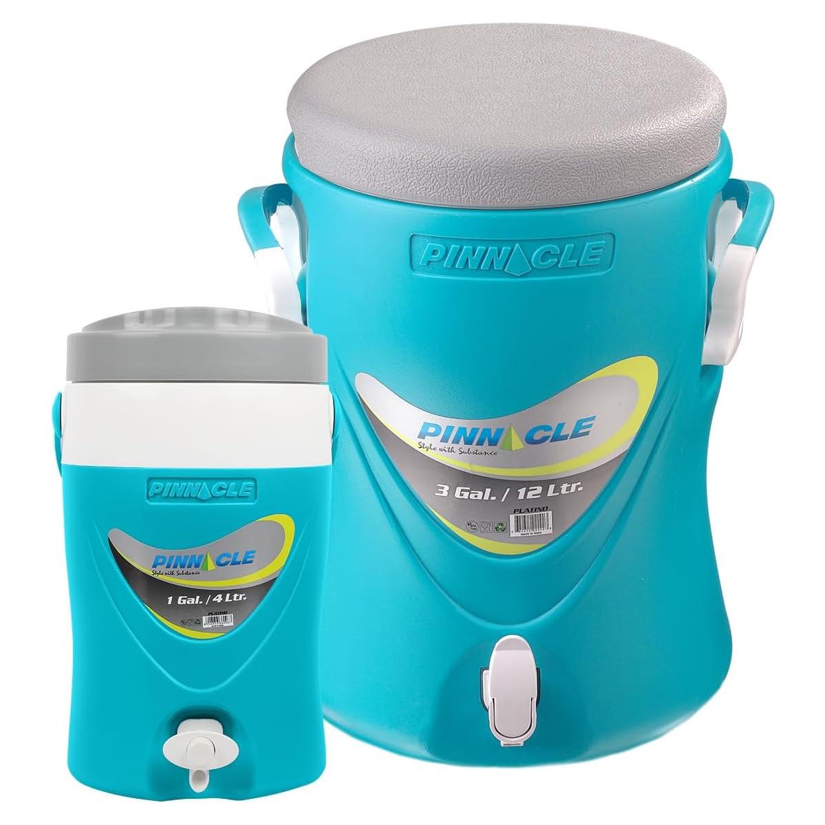 Juego de Enfriador de Agua 3 Galones + Jarra 1 Galón Pinnacle