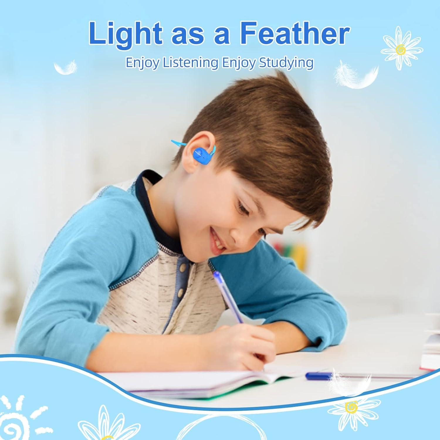 Auriculares Inalámbricos MeloAudio Kids Pro Azul - Bluetooth 5.3, 85dB
