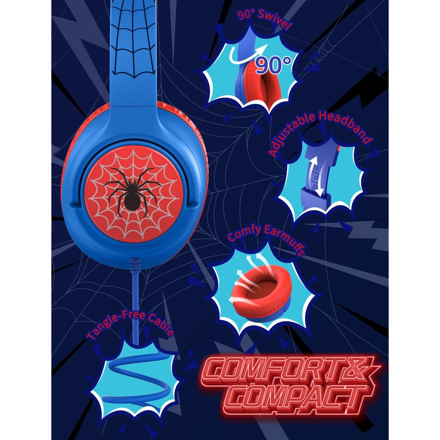 Auriculares iClever IC-HS26 para Niños, Volumen Seguro 85dBA