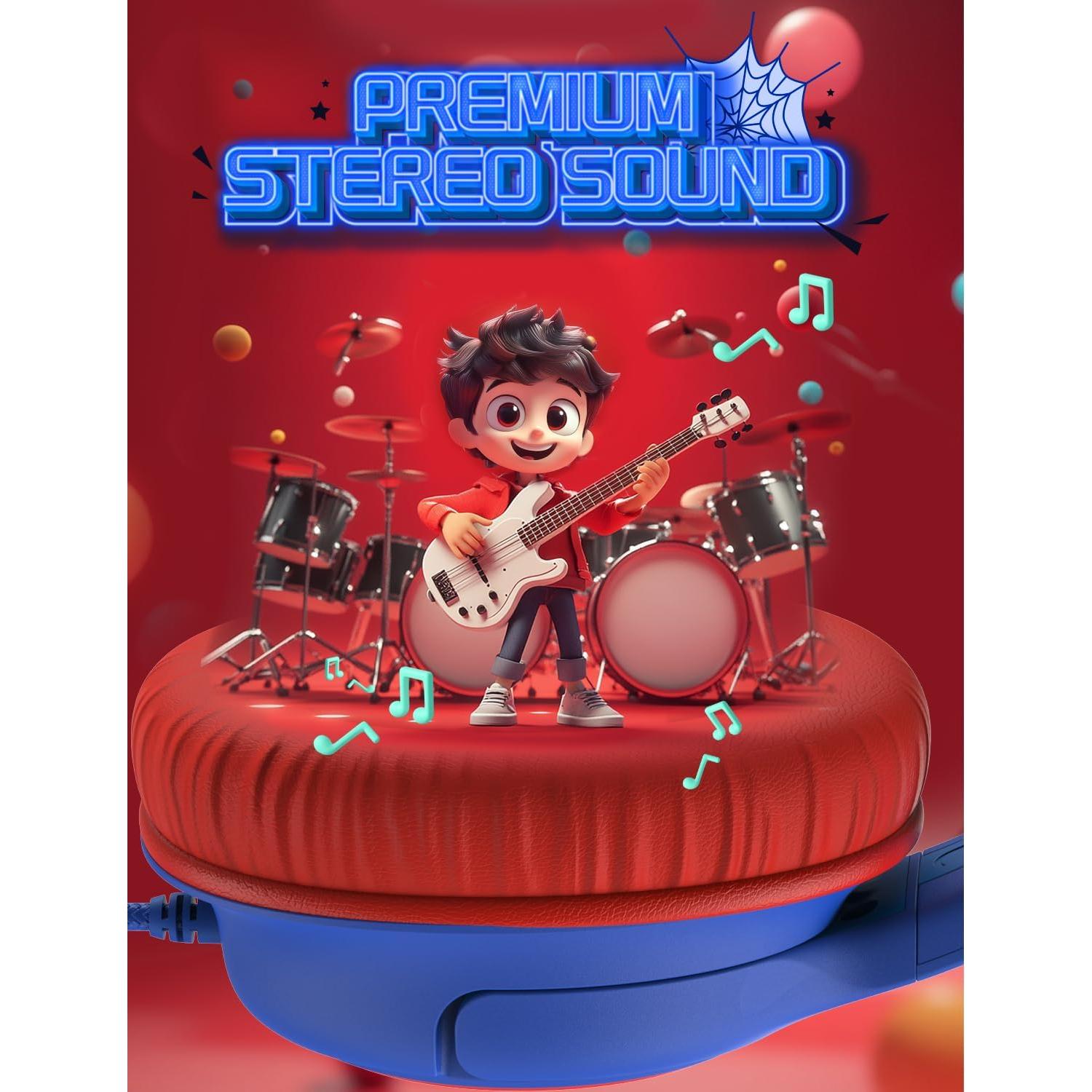 Auriculares iClever IC-HS26 para Niños, Volumen Seguro 85dBA