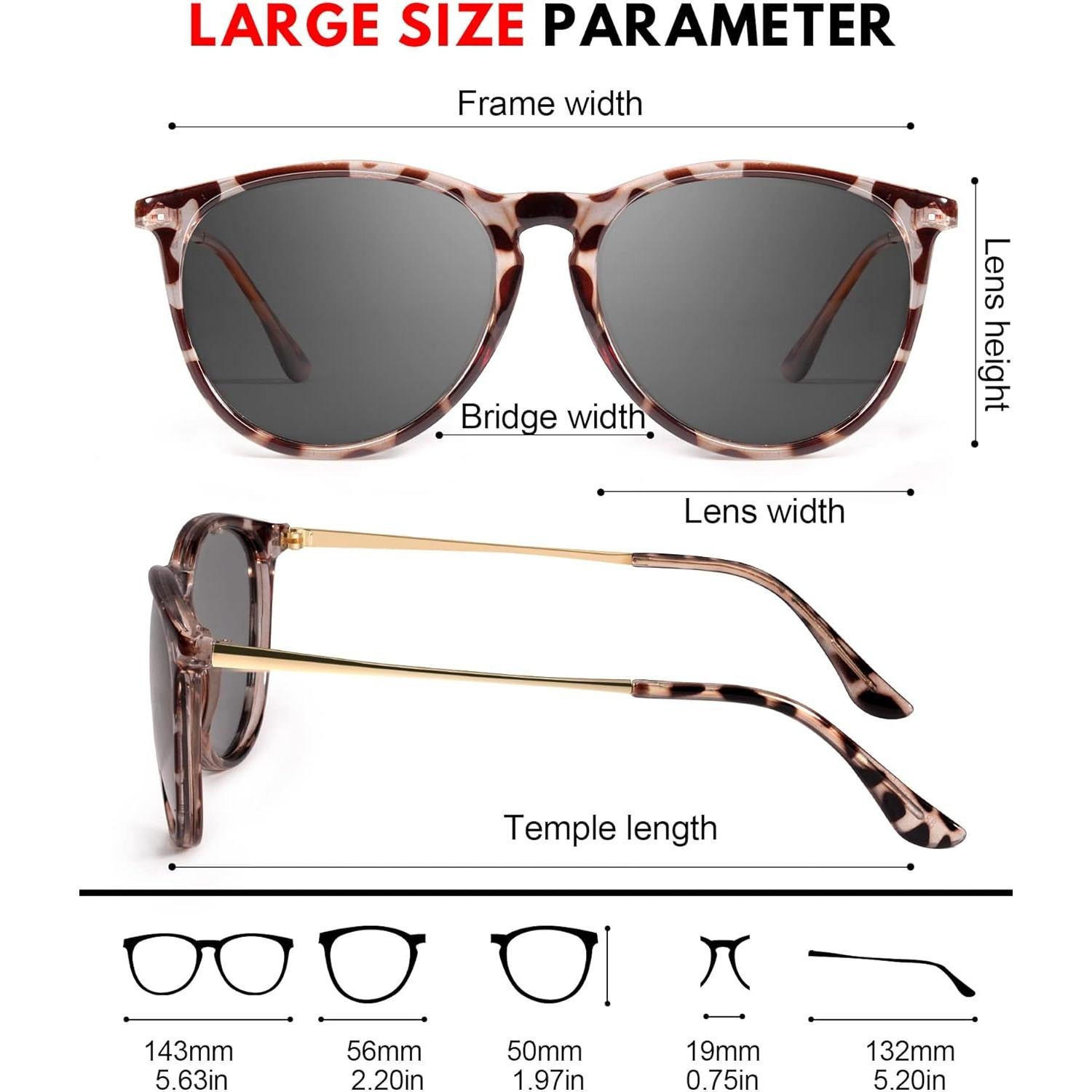 Gafas de sol foto-cromáticas TJUTR UV400 para día y noche