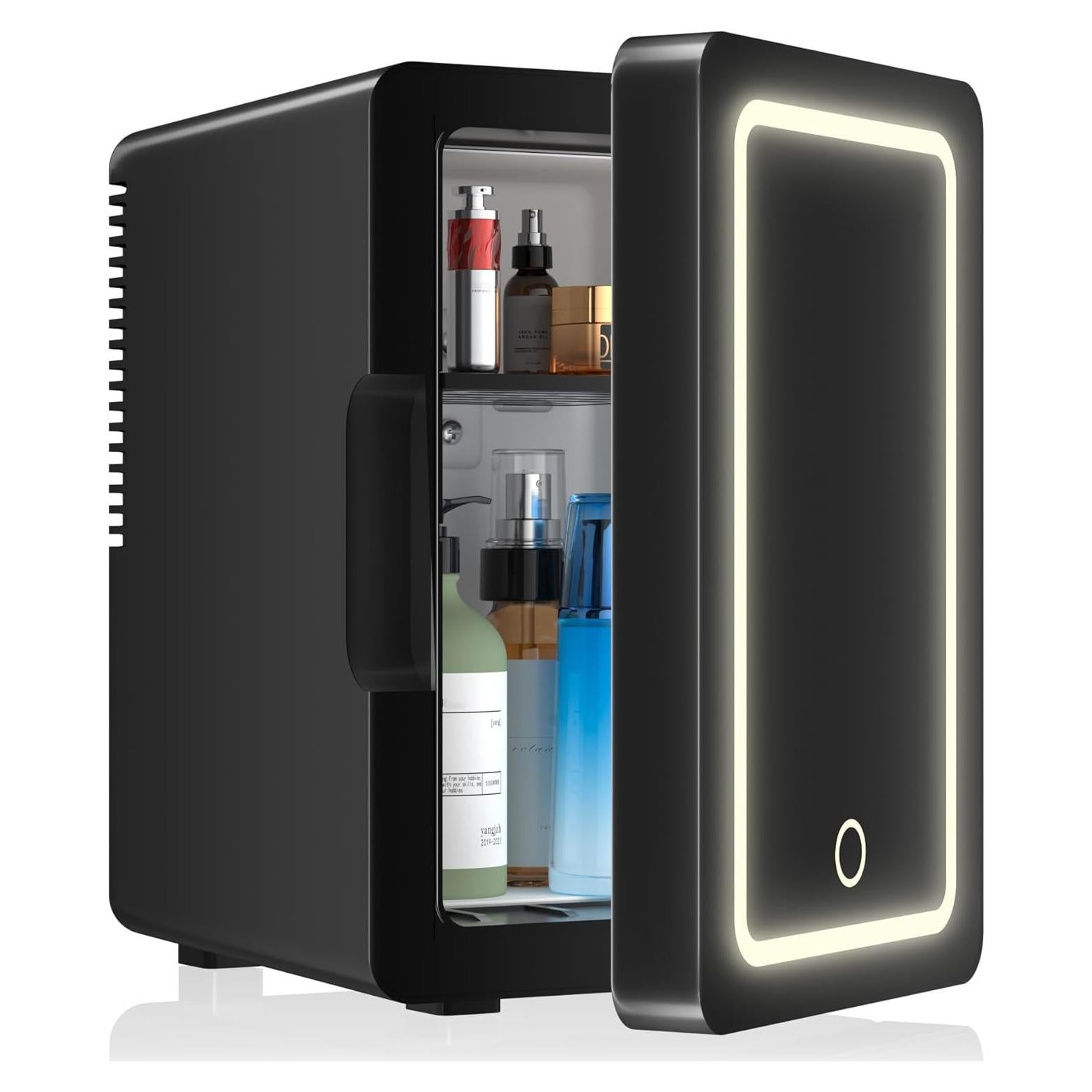 Mini Nevera Portátil Goodmans 6L con Luz LED y Estante Ajustable